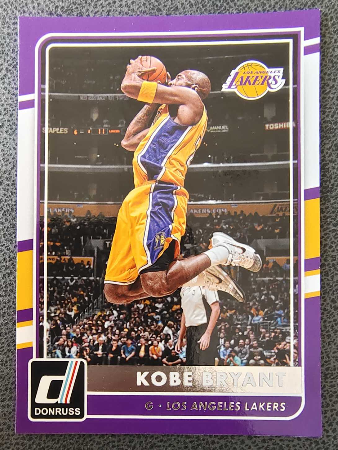 2015-16 Panini Donruss Kobe Bryant 科比 布莱恩特 黑曼巴 湖人 杜蕾斯 选图美如画