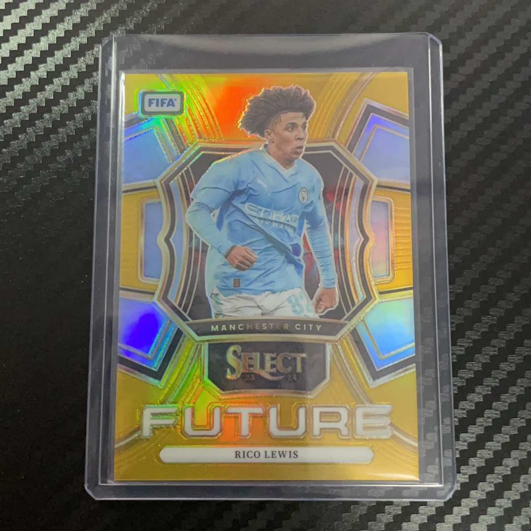 2023-24 Panini Select Rico Lewis FIFA 曼城 里科 刘易斯 10/10编 尾编 Future 未来之星 特 ...