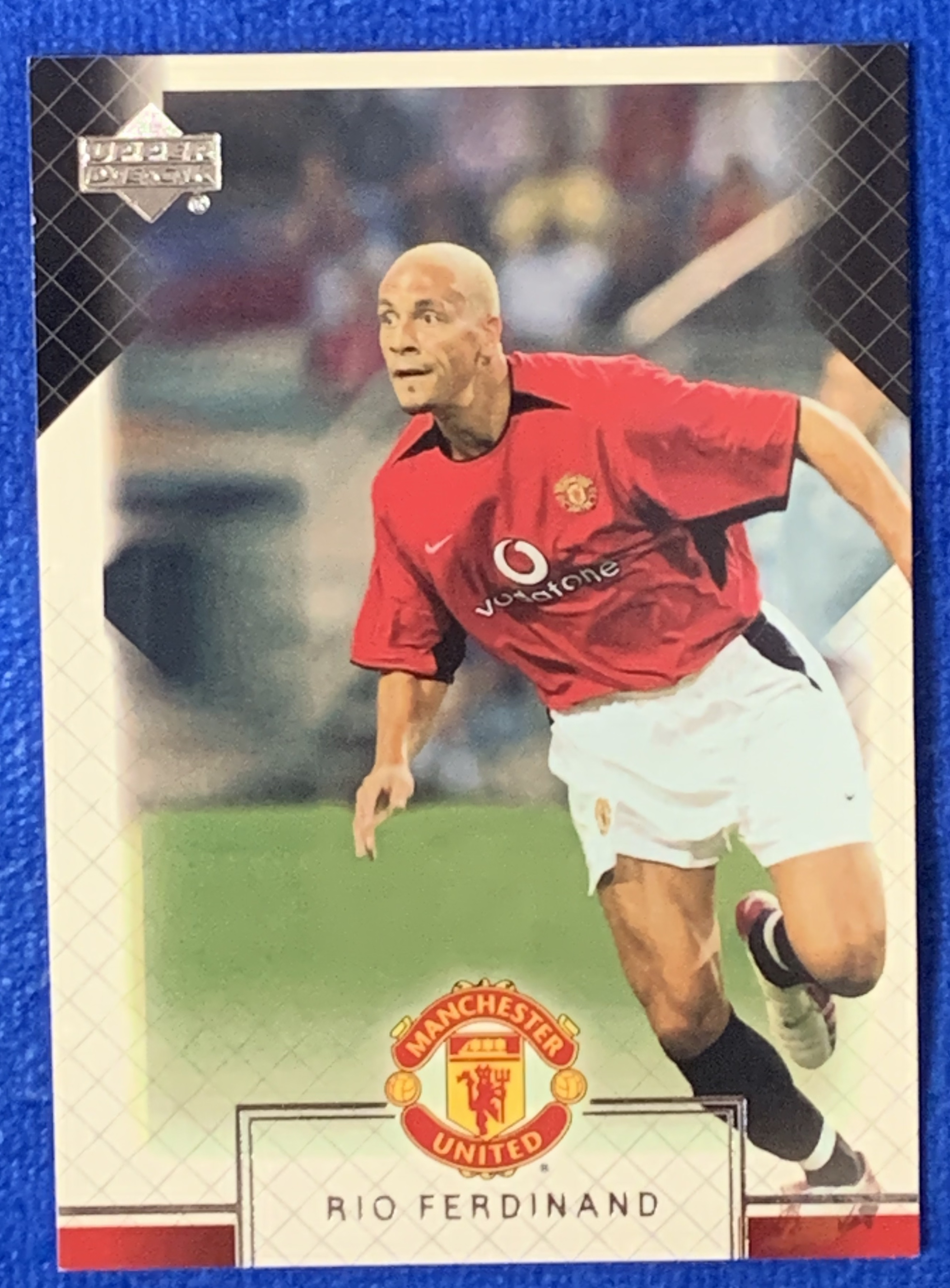 2002 Upper Deck Manchester United Rio Ferdinand 亚德 曼联 里奥费迪南德 欧冠英超冠军 英格兰England 世一卫 经典老卡 不保卡品 ebay有价