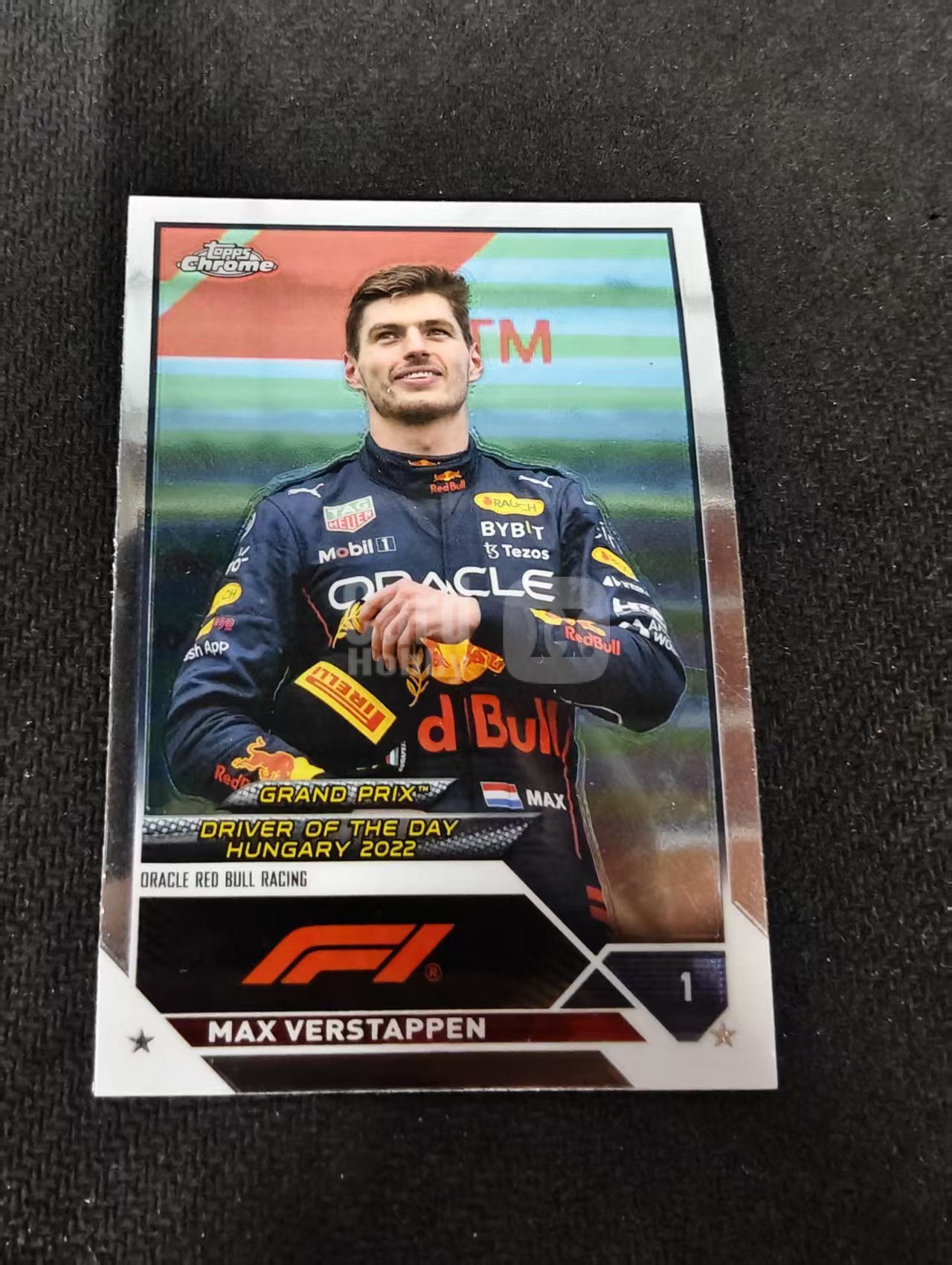2023 Topps Chrome F1 Max Verstappen 维斯塔潘 红牛 划痕 边角瑕疵 #178