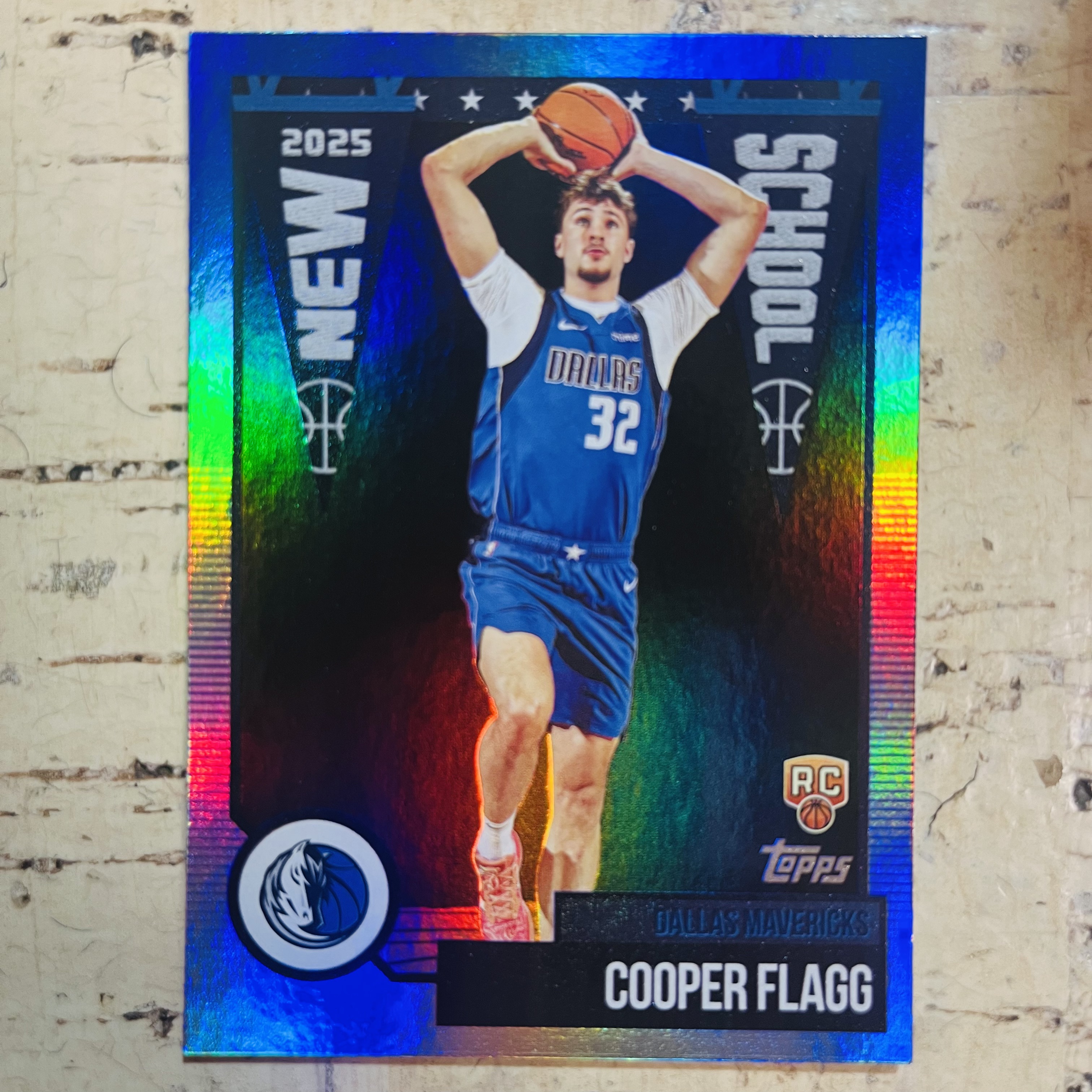 2025-26 Topps Flagship Cooper Flagg RC 新秀 独行侠 美国之子 库珀 弗拉格 正银折 银折射 holo折 new school 特卡【小卡迷拍卖 可累积半年】