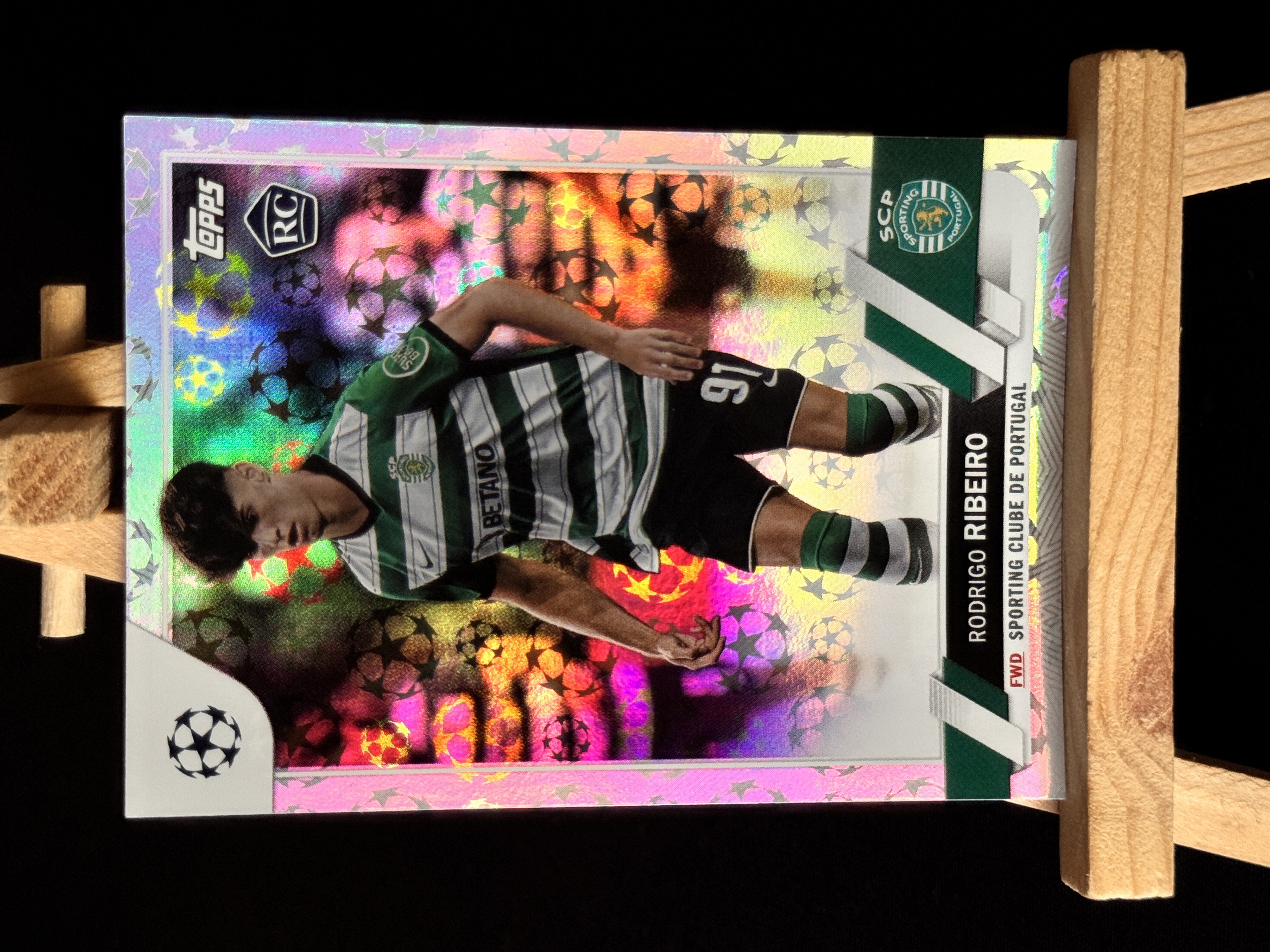 2023 Topps UEFA Champions League Rodrigo Ribeiro RC 欧战 欧冠ucc 罗德里戈 里贝罗 葡体 银球折 折射 卡品如图 收藏必备 【星爷代拍】