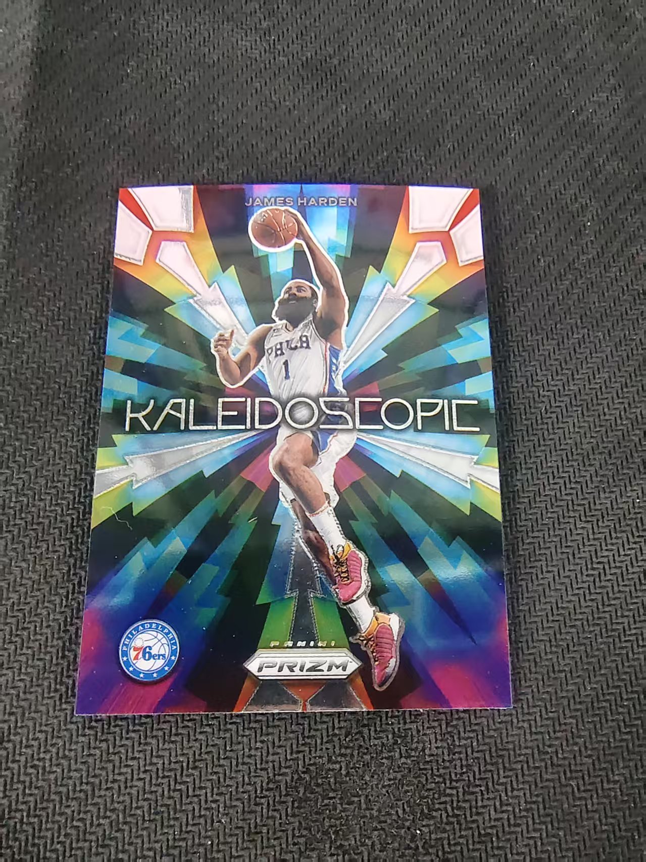 【可合并,不累计】2023-24 Panini Prizm James Harden 76人 詹姆斯 哈登 万花筒特卡 PZ 划痕 边角微瑕 介意勿拍 #15