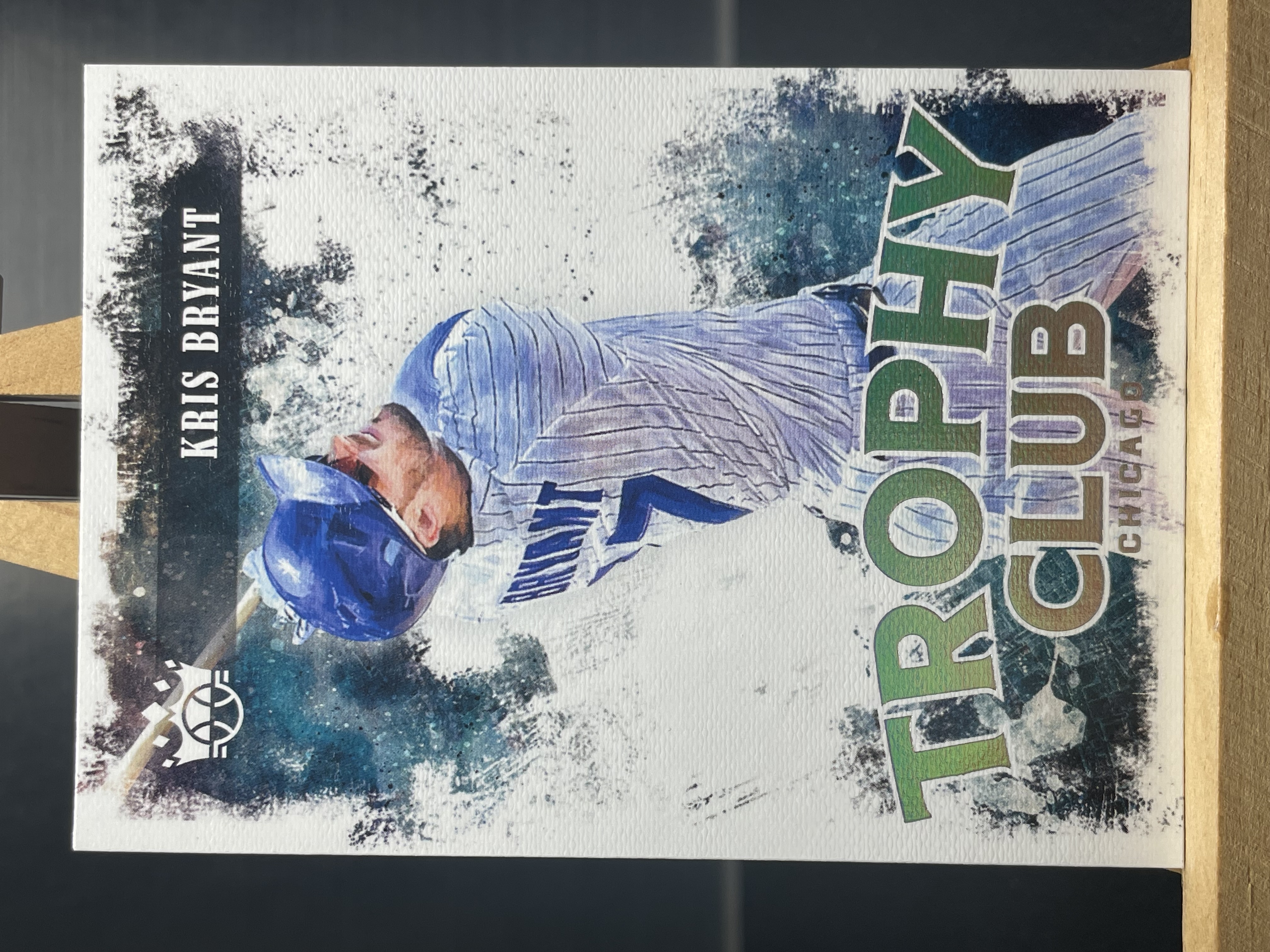 (C3) 2018 PANINI 棒球 油画 克里斯 布莱恩特 实卡好看 收藏凑套必备 卡品如图 !!!