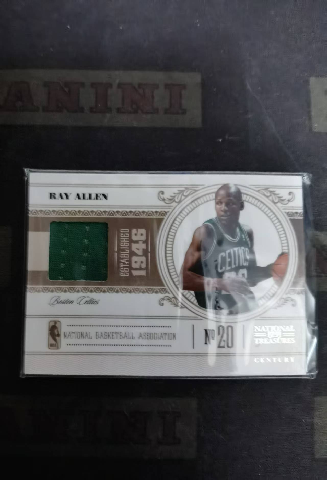 【DLDL拍卖】NATIONAL TREASURES RAY ALLEN 雷阿伦 限编24/49 实物卡【卡边角表面见图】
