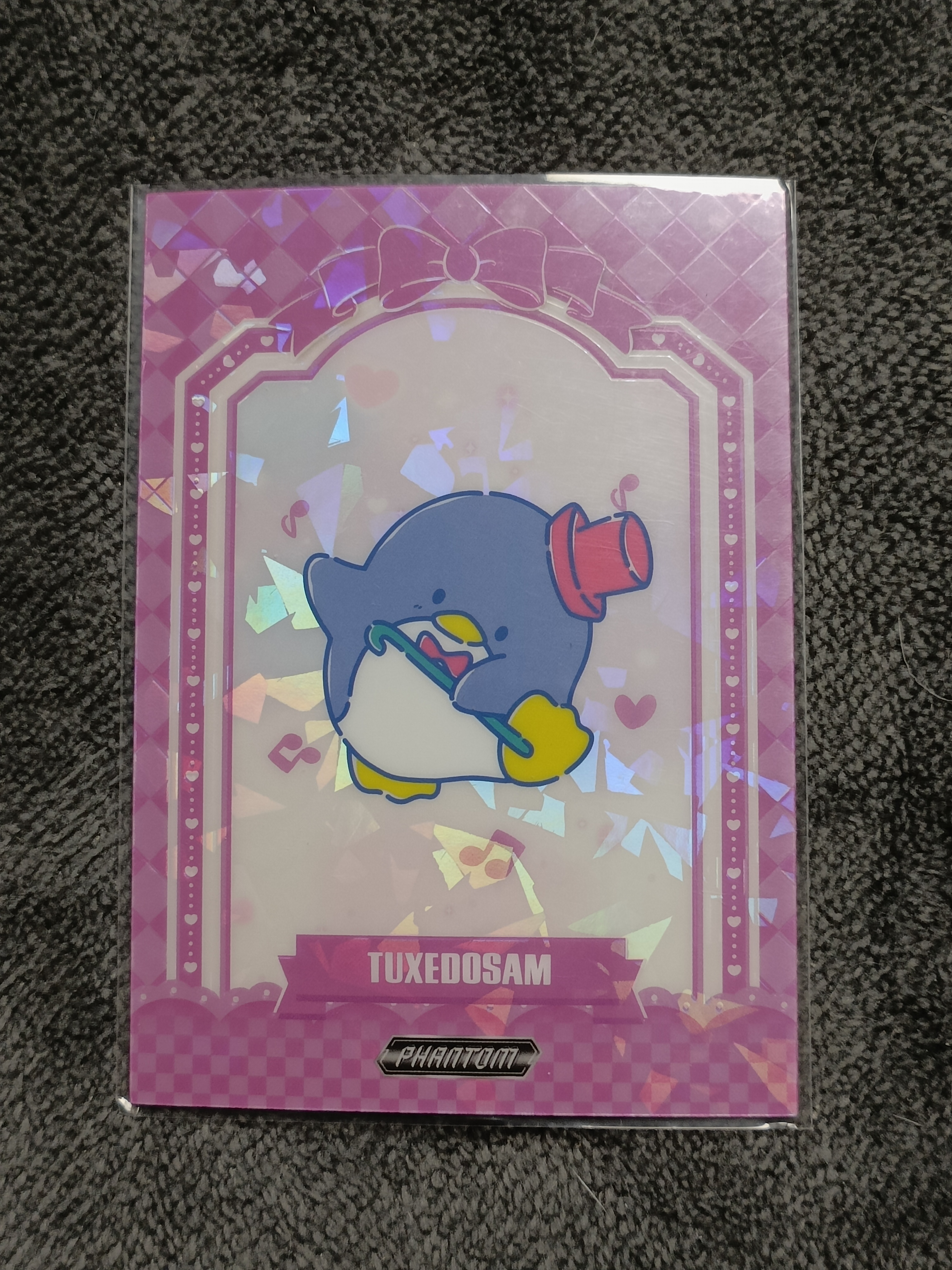 2023 Kakawow PHANTOM 三丽鸥家族系列收藏卡 TUXEDOSAM 山姆企鹅 【谦谦拍卖】PSA-IPU-04 紫折 002/115编 秋鹿