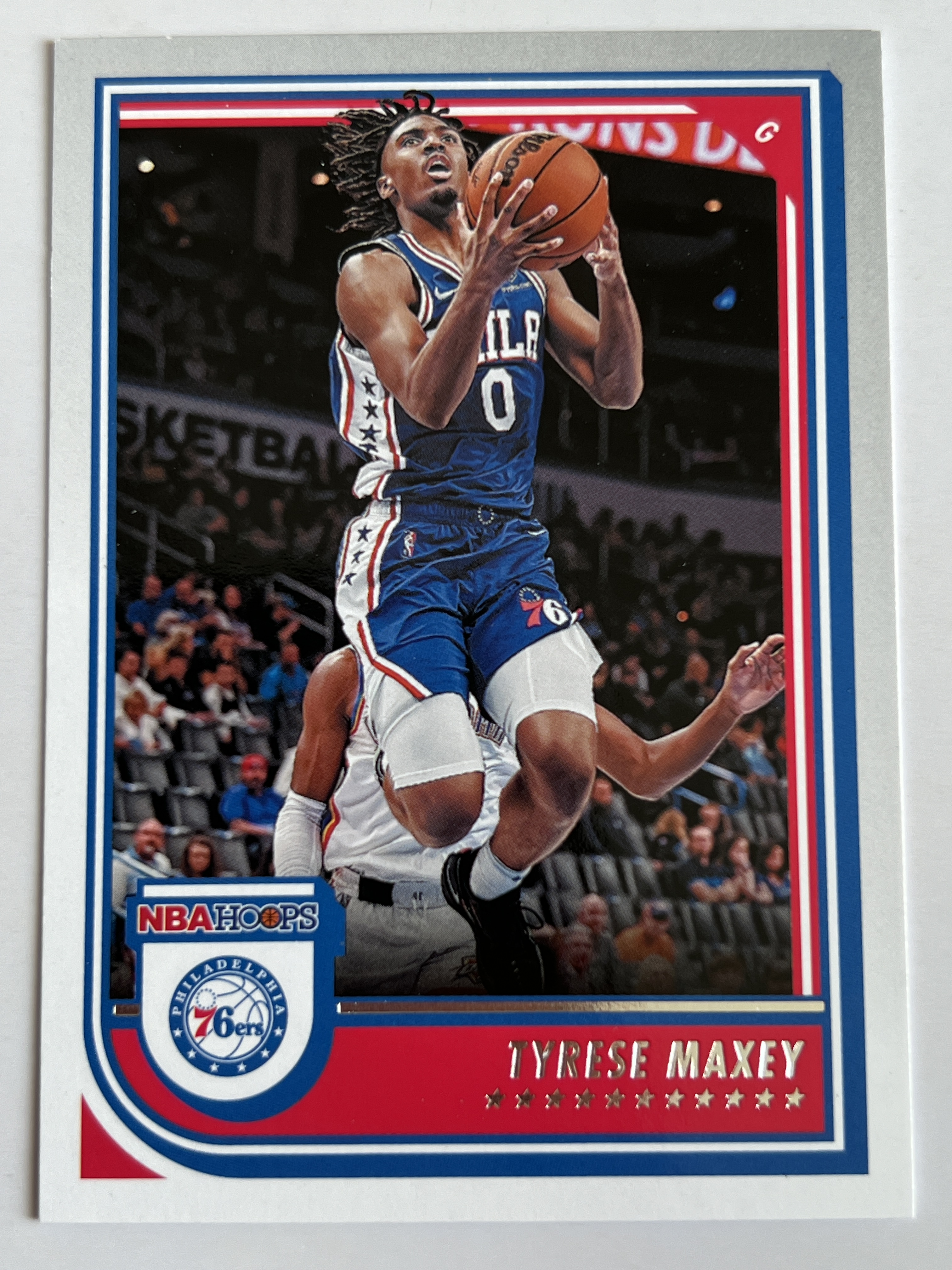 2022-23 Panini hoops Tyrese Maxey 泰雷塞 马克西 76人队 热门球星 收藏必备 可合并 可累积  #31