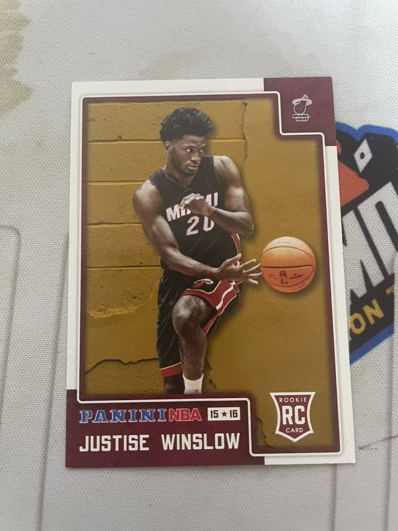 2015-16 Panini 中亚图 Justise Winslow RC 温斯洛 新秀 边角不好 木水拍卖 贴第二百二十七期