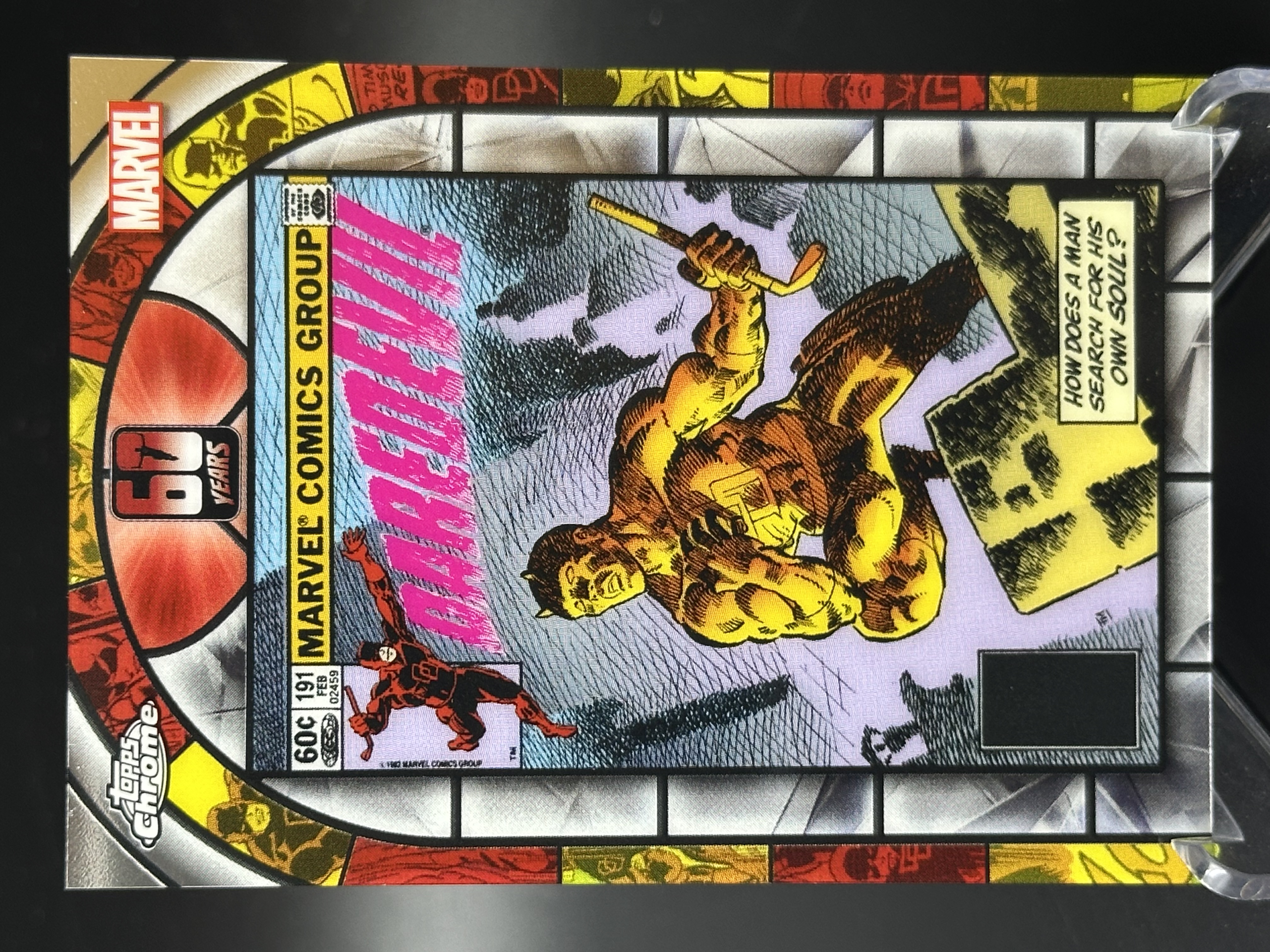 2023 Topps Marvel (MCU) roulette with bullseye 【小黄拍卖】漫威 tc 夜魔侠 60周年 与靶眼轮盘赌「SHM」