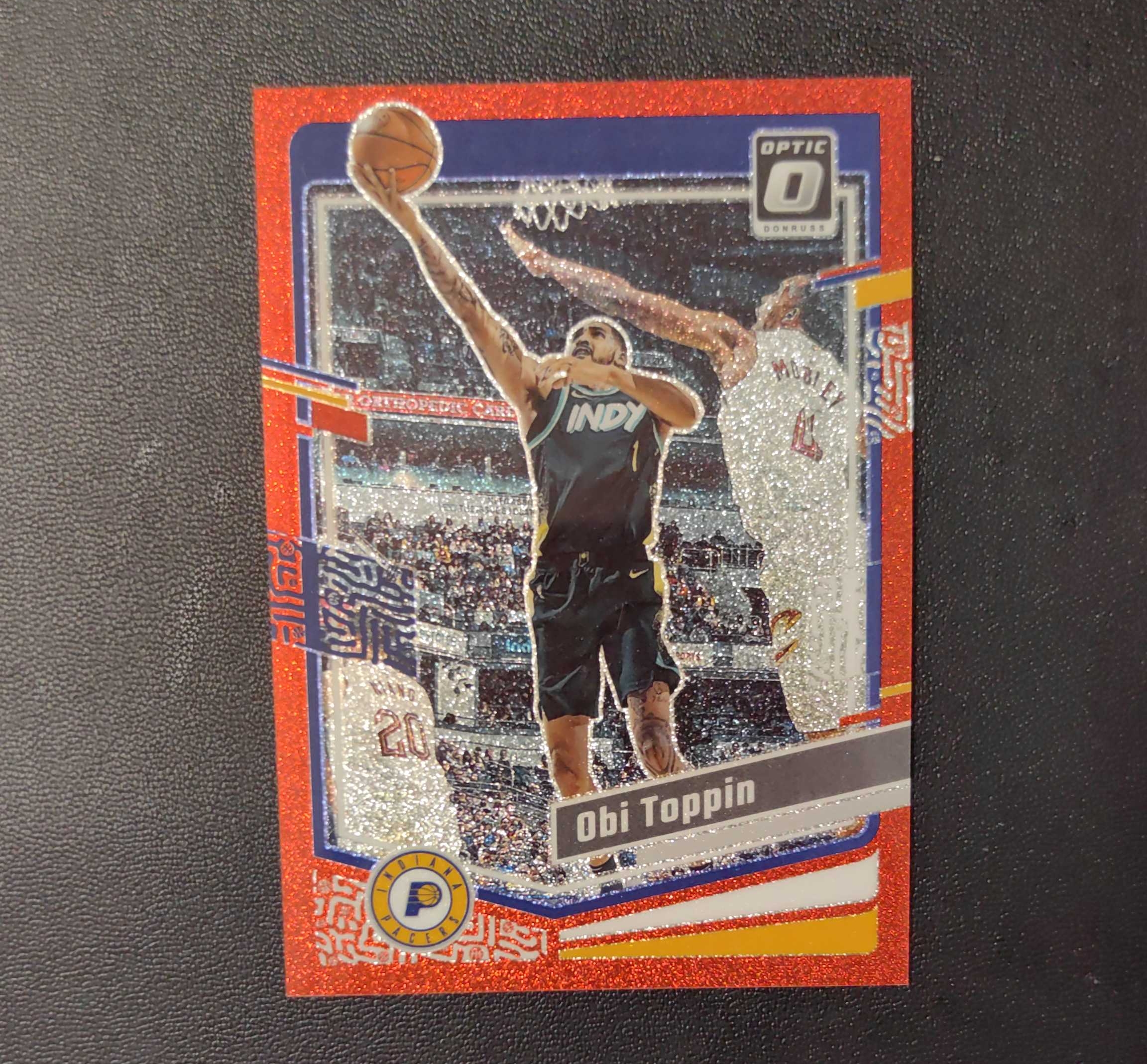 2023-24 panini donruss optic obi toppin 杜蕾斯 步行者 奥比 托平 75编 红碎闪折 东契奇 sga 库里 文班亚马 詹姆斯