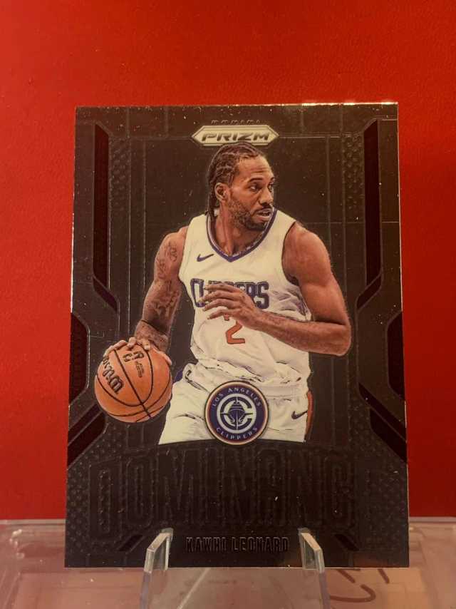 （老末精品代拍)2024-25 Panini prizm Kawhi Leonard 科怀 伦纳德 快船 PZ系列 Dominance 支配地位特卡 base 顺丰空运  E05