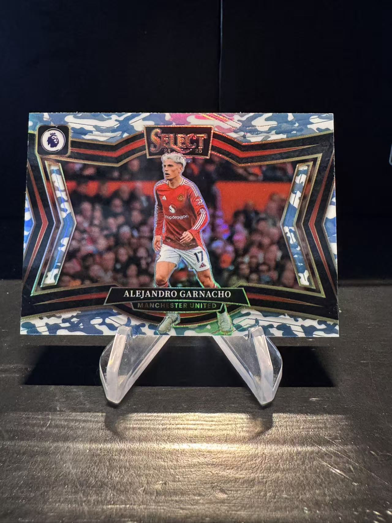 龖2024-25 Panini Select Alejandro Garnacho 亚历杭德罗 加纳乔 曼联 阿根廷 英超 12/49编 冬日迷彩折 折射 三级 卡品如图 MJ002D