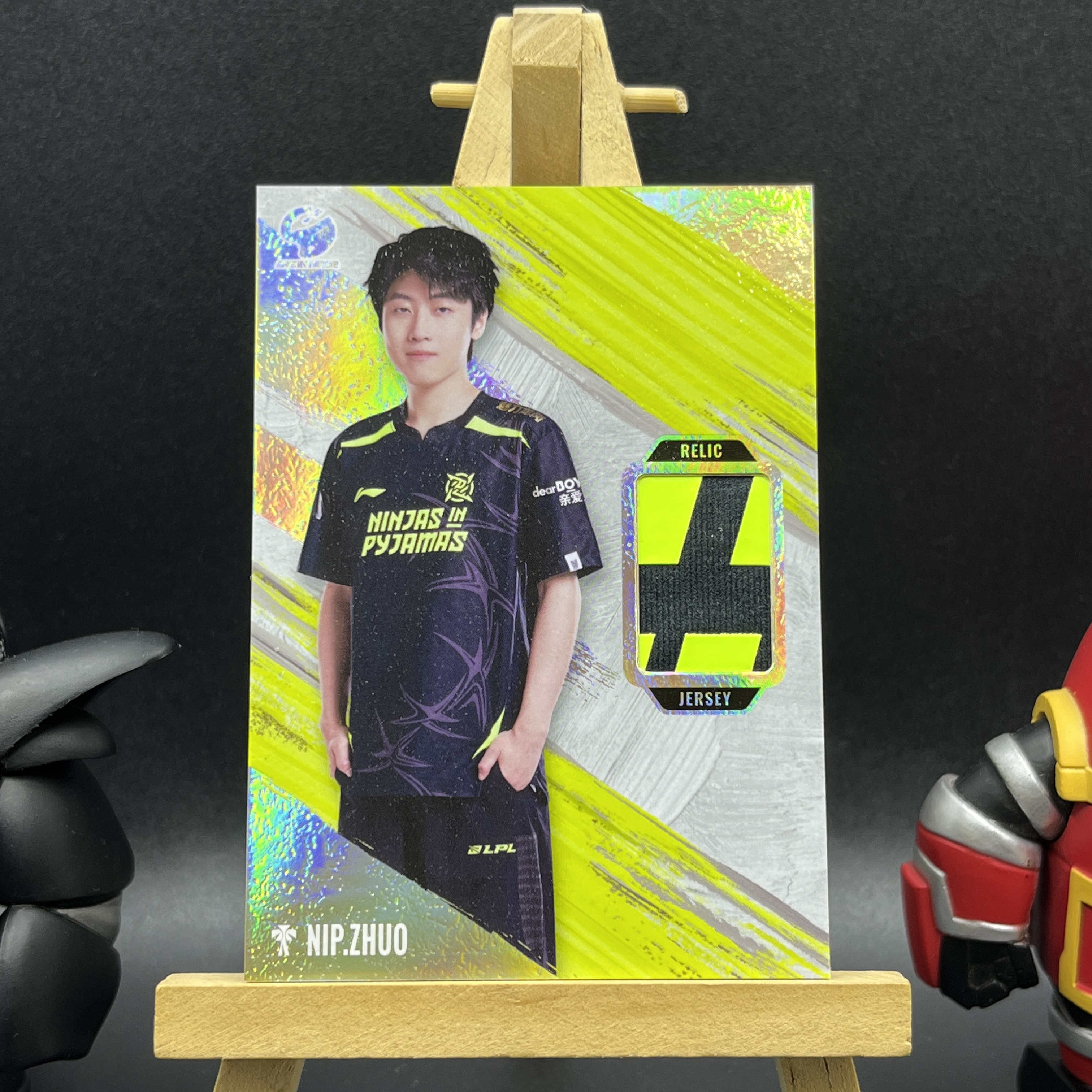 【KabuDa不累计】2024 Buffun 不凡玩品 英雄联盟 赛场艺术家 LPL 选手卡 NIP Zhuo 15编 浮光金 单人队服卡 东离