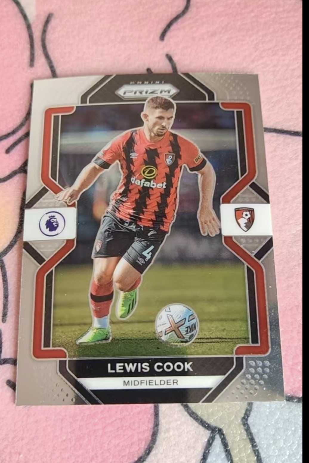 AFC BOURNEMOUTH   伯恩茅斯   LEWIS COOK      卡品如图  都带卡膜  收藏凑套投资必备 +321