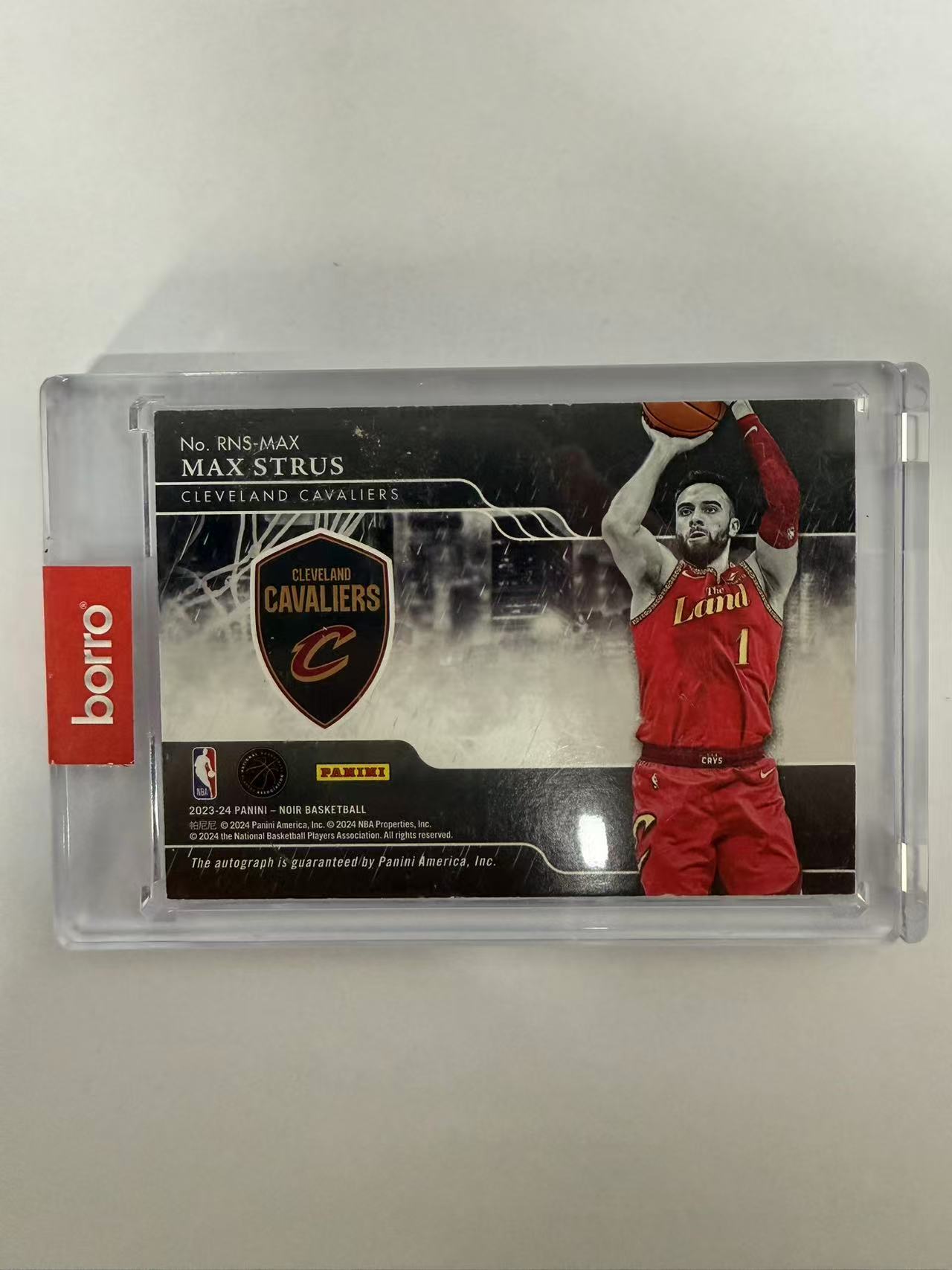 2023-24 Panini Noir Max Strus 诺尔 雨夜签 骑士 马丁 斯特鲁斯 Martin 卡签 49编 卡品如图 (soso)