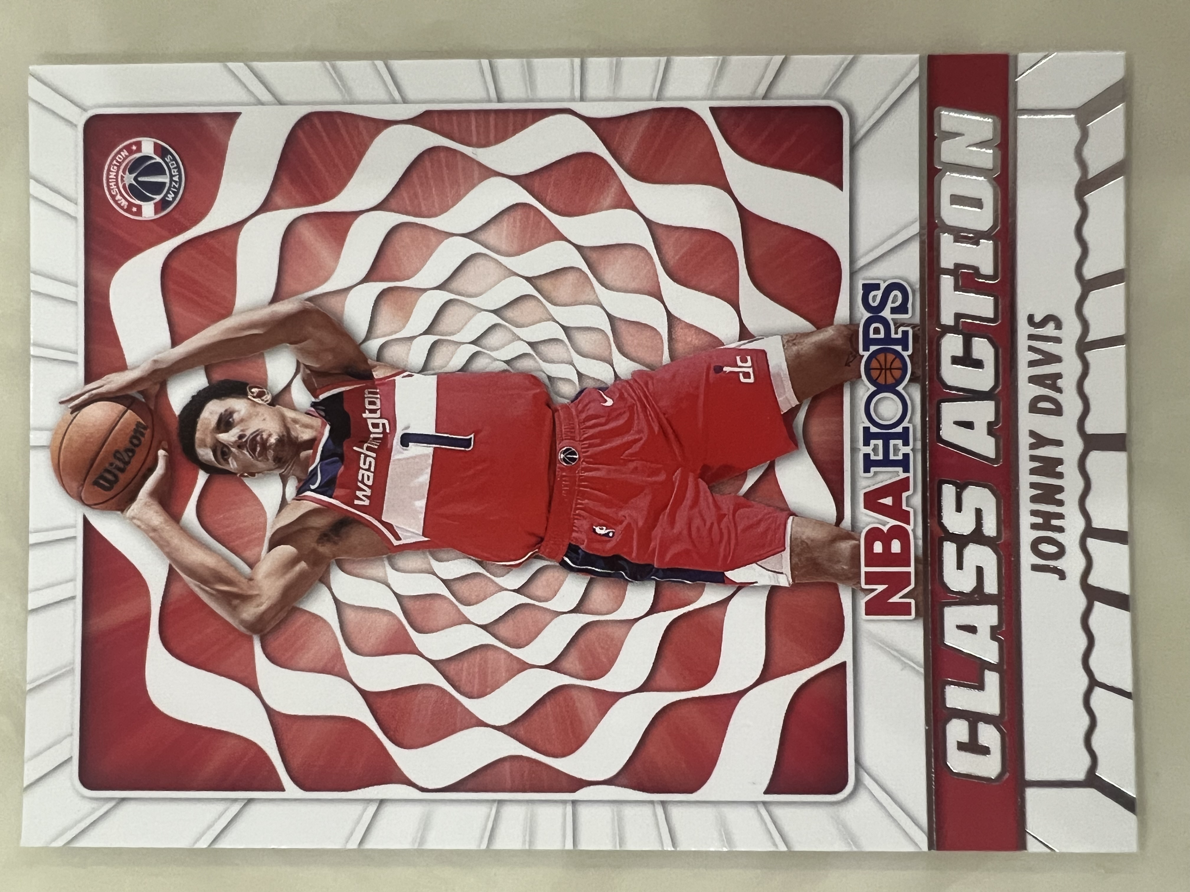 2022-23 Panini Hoops Johnny Davis 约翰尼 戴维斯 奇才队 Class Action 特卡 银标 未来可期 值得收藏 选图精美 卡品如图 凑套必备