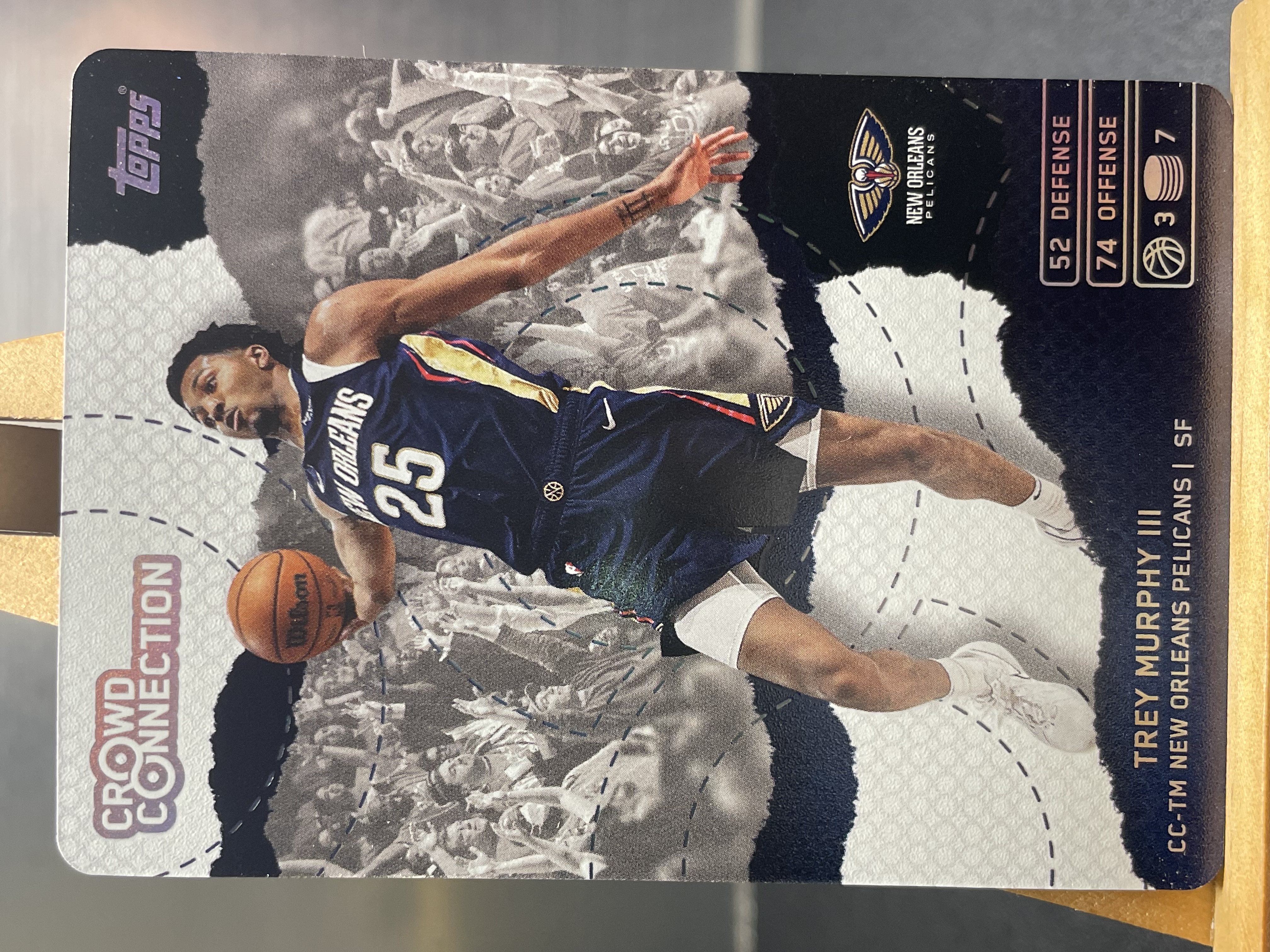 (A12) 2025 TOPPS 折射 特雷 墨菲三世 鹈鹕 近期大热球星 收藏凑套必备 卡品如图 !!!