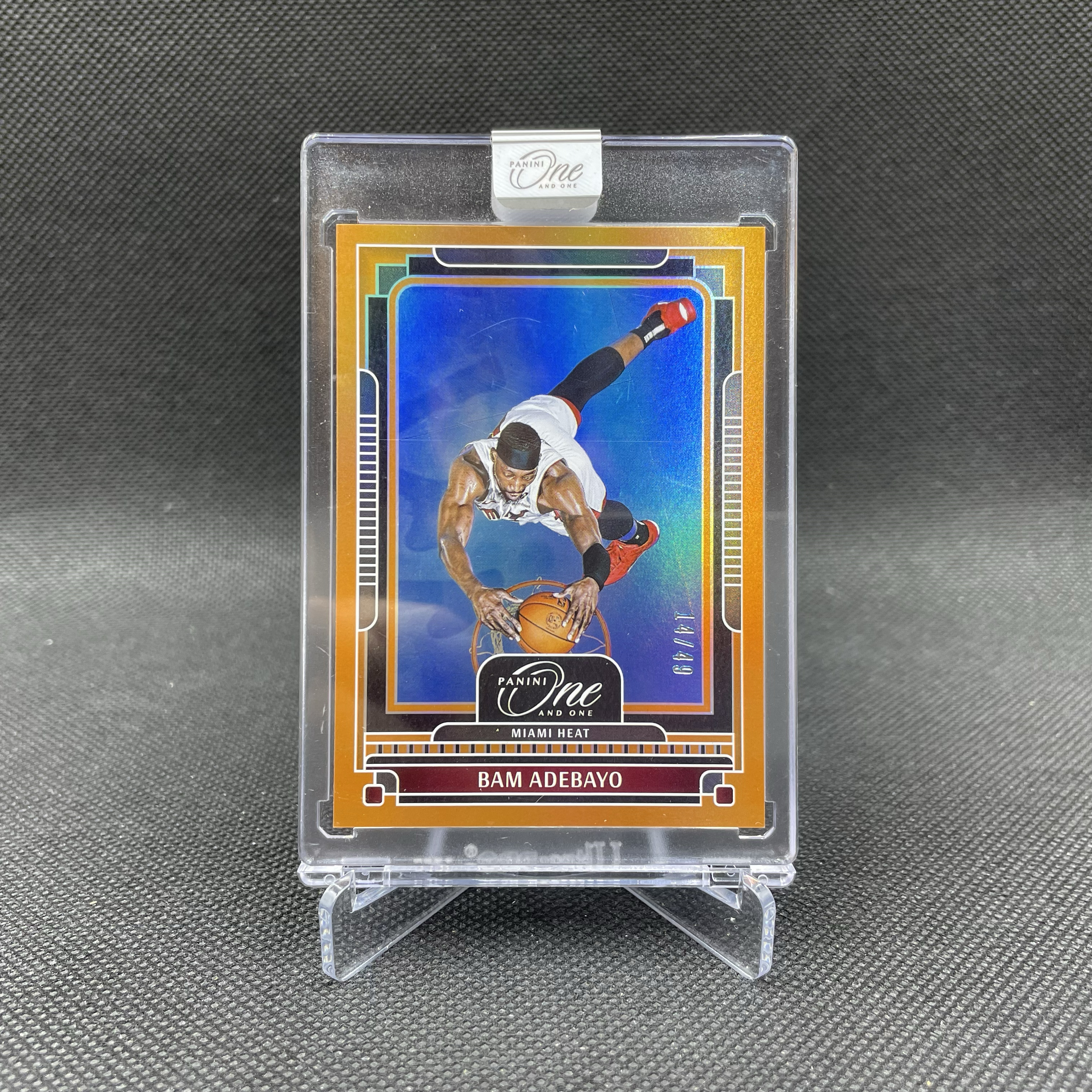 2024-25 Panini One and One Bam Adebayo 【无界代卖】热火 巴姆 阿德巴约 14/49编 橙折 折射 全明星中锋 内线支柱 原封砖 品如图 不累计 wy