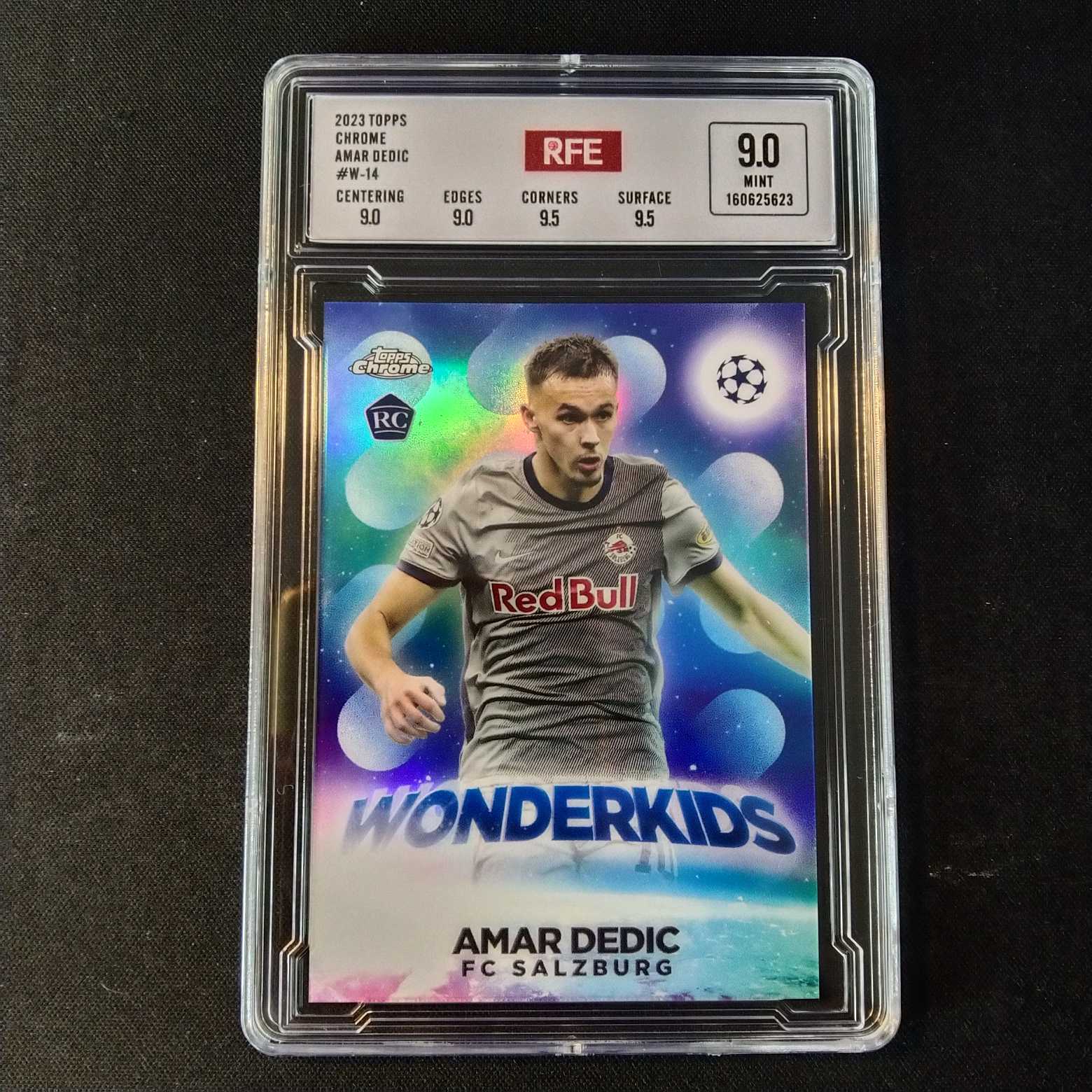2023 Topps Chrome 阿瑪爾 戴迪克 RC 評級卡 薩爾茨堡紅牛 折射 新秀元年 實卡精美稀有 品質保障 投資收藏必備 生日禮物【KUROKO】