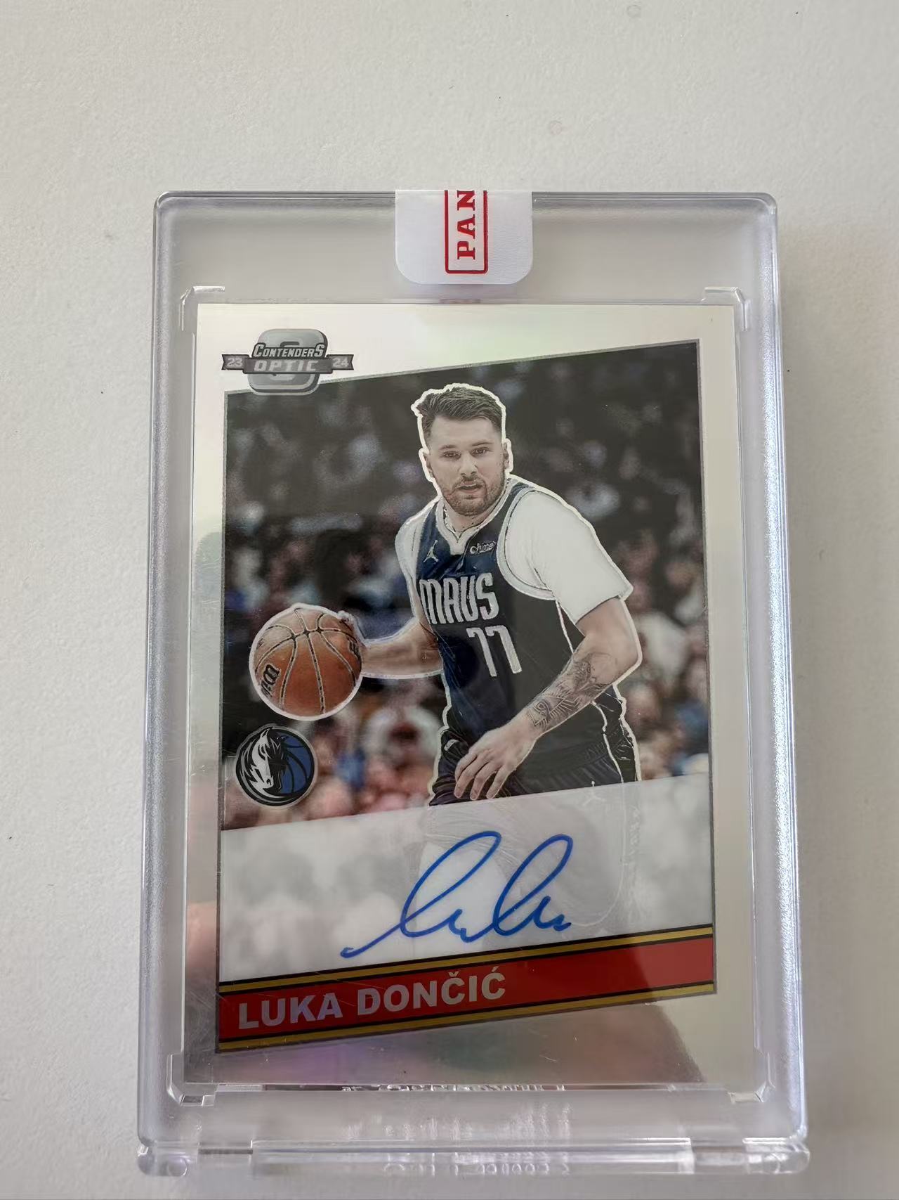 2023-24 Panini Contenders Optic Luka Doncic #86-LKD 卢卡 东契奇 球票 1985系列 复古银折卡签 交换原封砖