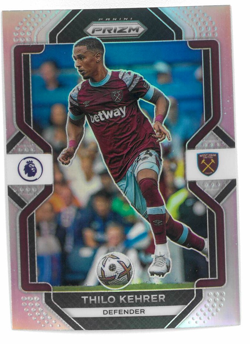 2022-23 Panini Prizm 英超 银色折射 阿斯顿维拉 蒂洛·克雷尔
