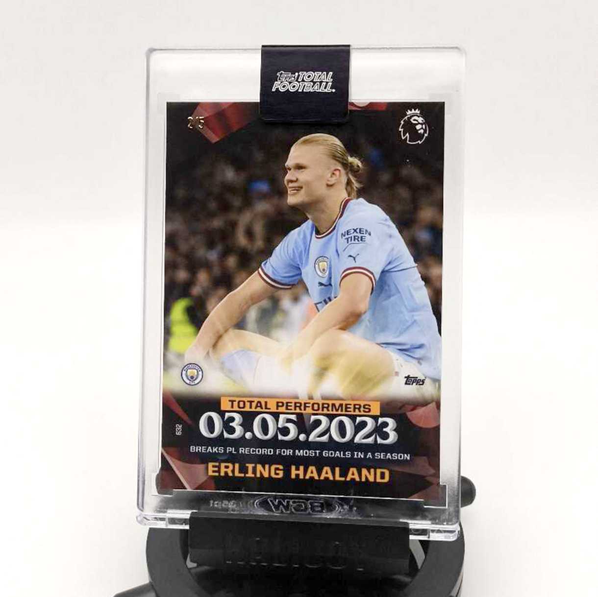 2025-26 Topps Total Football Erling Haaland 埃尔林·哈兰德 哈兰德 魔人欧布 哈宝 进球机器 曼城 挪威 2/5编 TTF 原封砖