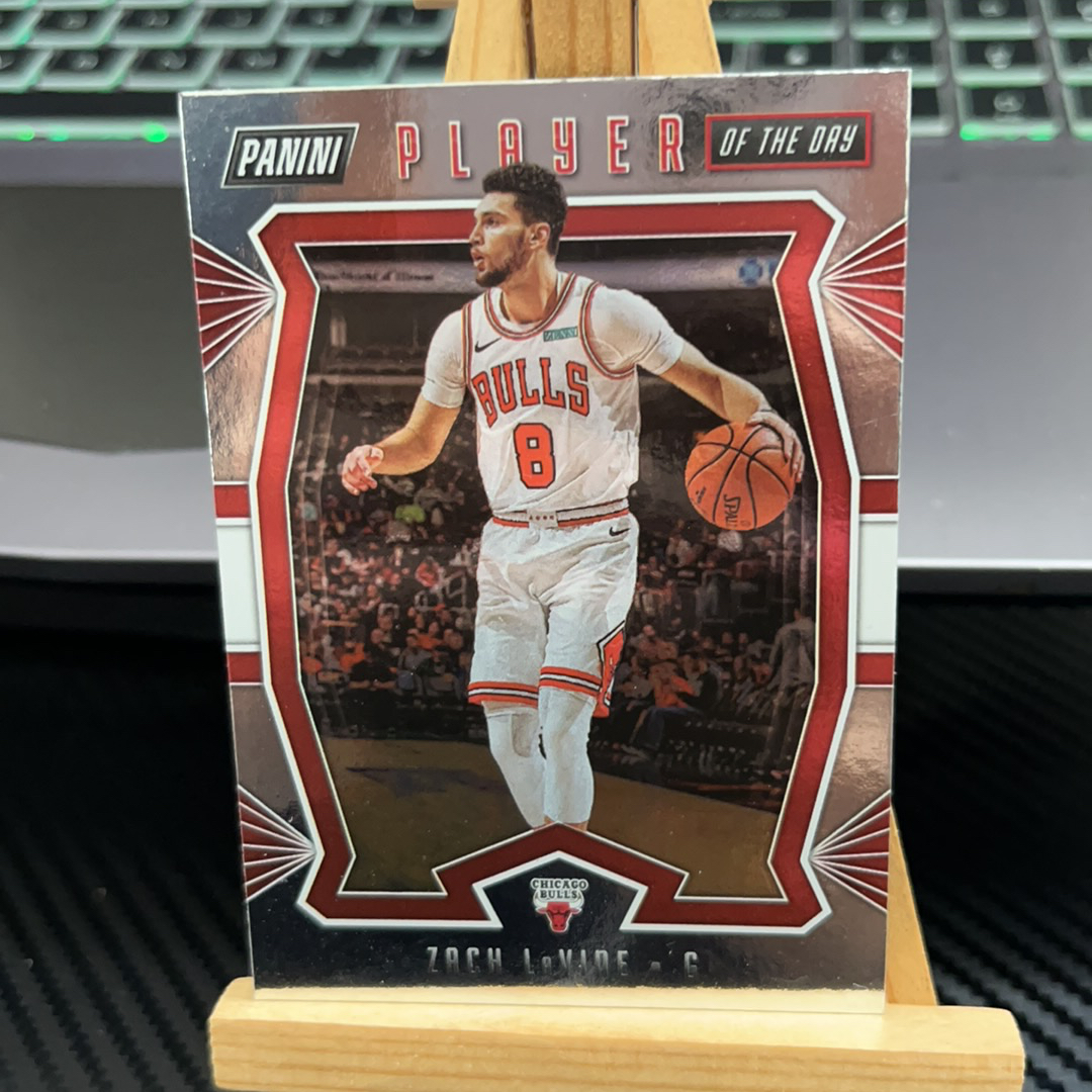 2019-20 Panini Player of the Day Zach LaVine 扎克 拉文 公牛 特卡 卡品如图 凑图必备 值得收藏!免费代卖!