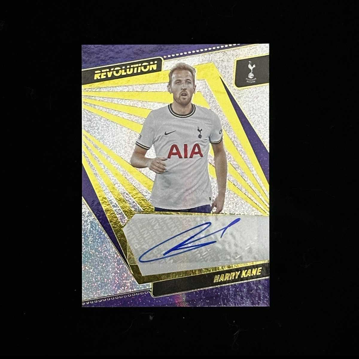 2025 Panini Revolution Harry Kane 英超 革命 热刺 拜仁 英格兰 超级巨星 哈里 凯恩 签字 碎点点折 完美签 卡品如图 收藏必备 V