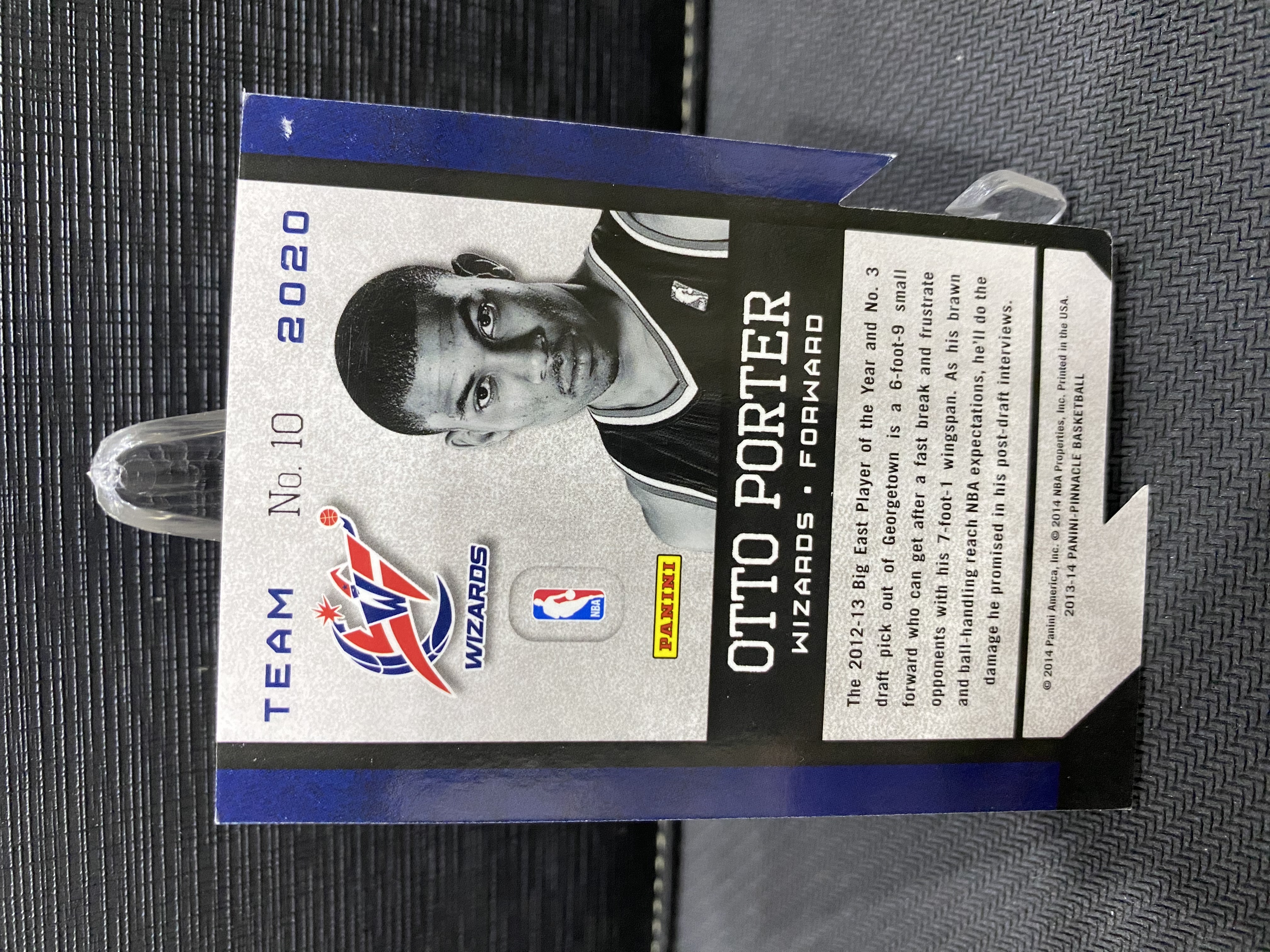 2023-24 Panini Pinnacle Otto Porter 奥托 波特 奇才 巅峰 热门球员 带编 99编 异形 收藏必备 卡品如图 -老道-【乌苏拍卖】