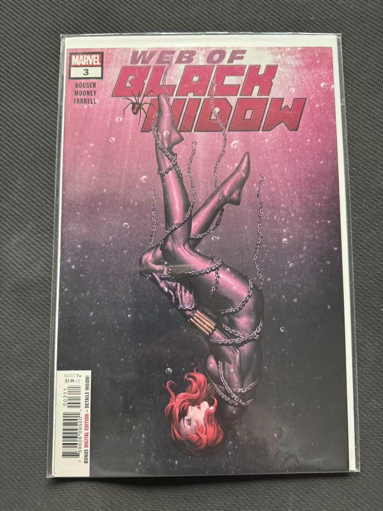 2025 Marvel 美漫 期刊杂志 黑寡妇 官方漫画 美漫期刊 杂志书刊 变体、贸易、小标 带膜带背板