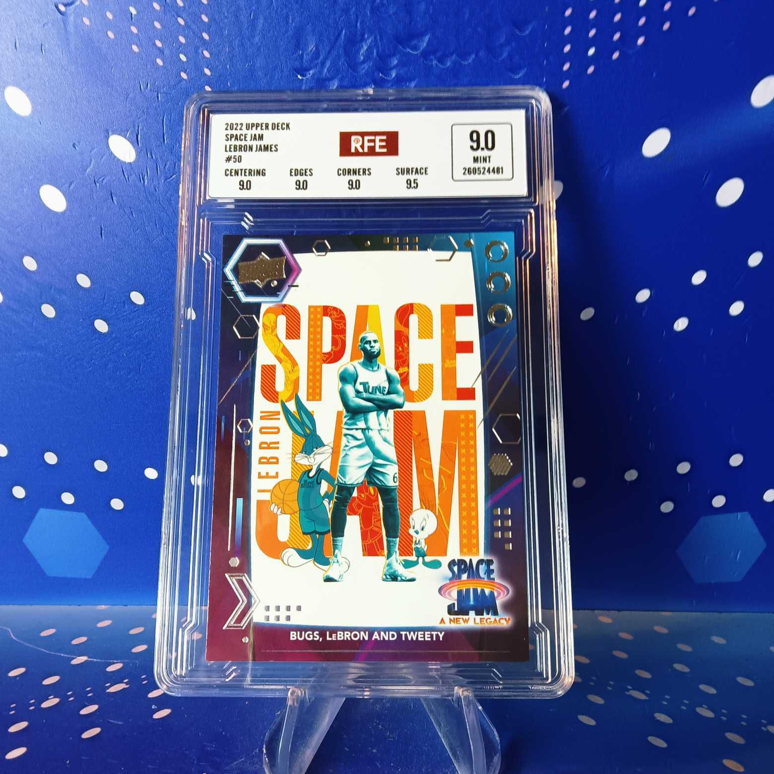 2022 Upper Deck Sweet Shot 詹姆斯 评级卡 湖人 实卡精美稀有 品质保障 投资收藏必备 生日礼物(卡品如图 请看清再拍)【蓝色星球】