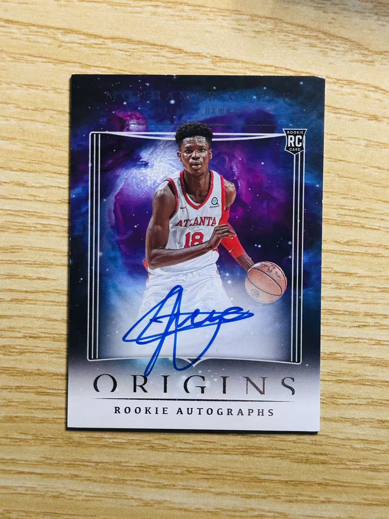 2023-24 Panini Origins Mouhamed Gueye RC #RA-MGA 穆罕默德 盖伊 老鹰 起源 签字 卡签 新秀