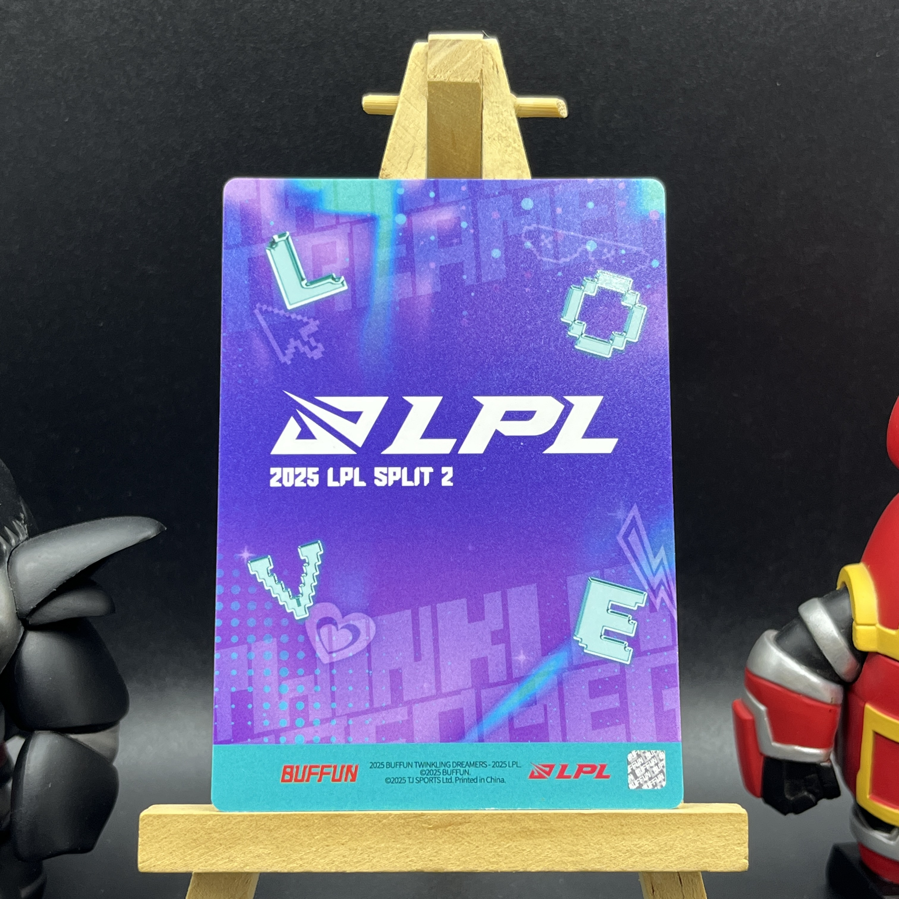 【KabuDa不累计】2025 Buffun 不凡玩品 英雄联盟 星火逐梦 LPL 选手卡 UP Wako 人生四格特卡 白