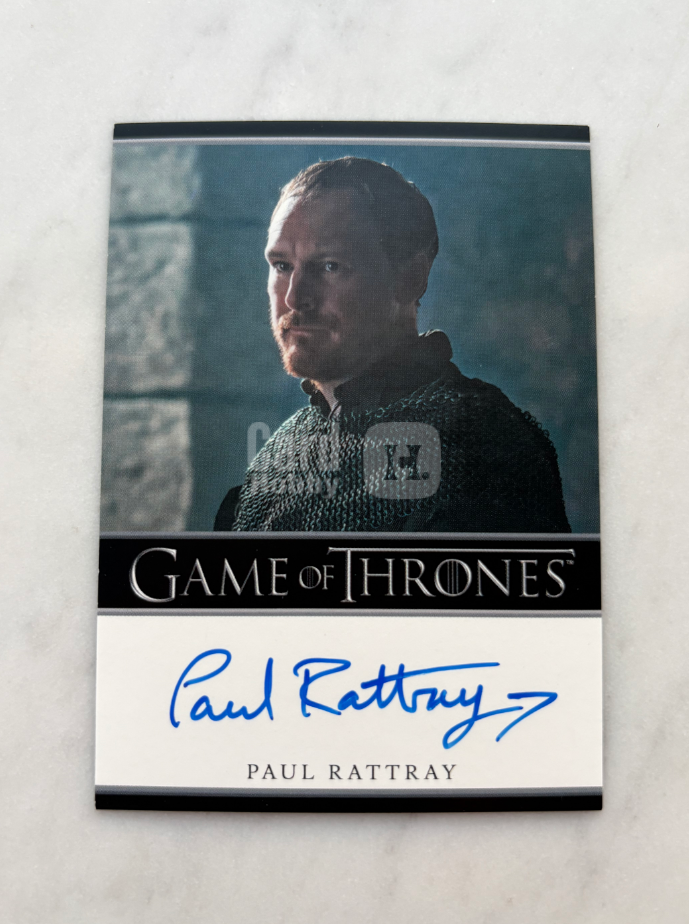 2023 Other Game of Thrones Paul Rattray HBO 权游 权利的游戏 权力的游戏 冰与火之歌 莱特雷 卡史塔克 卡签 角色Harald Karstark