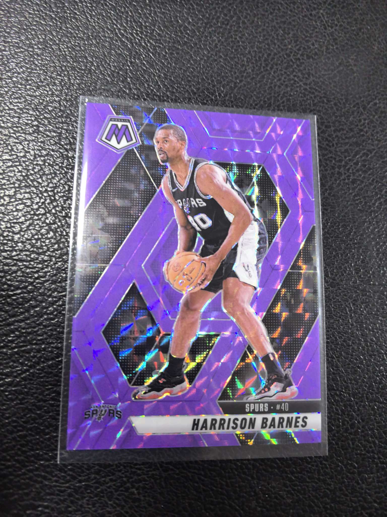 2024-25 哈里斯 巴恩斯 249编 马赛克 紫折 马刺 12-3