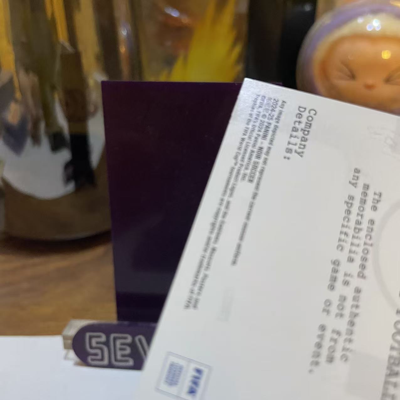 2024 Panini Noir VITINHA 【seven拍卖】诺尔 葡萄牙 维蒂尼亚 三窗 物料 49/65 卡品如图 细节如图 程昊