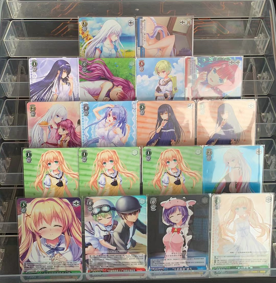 Harito Weiss Schwarz 黑白双翼 简中 夏日口袋 Summer Pockets RRR,SR,RR闪卡 一图打包 收藏必备 喜欢的老板不要错过(不累积)