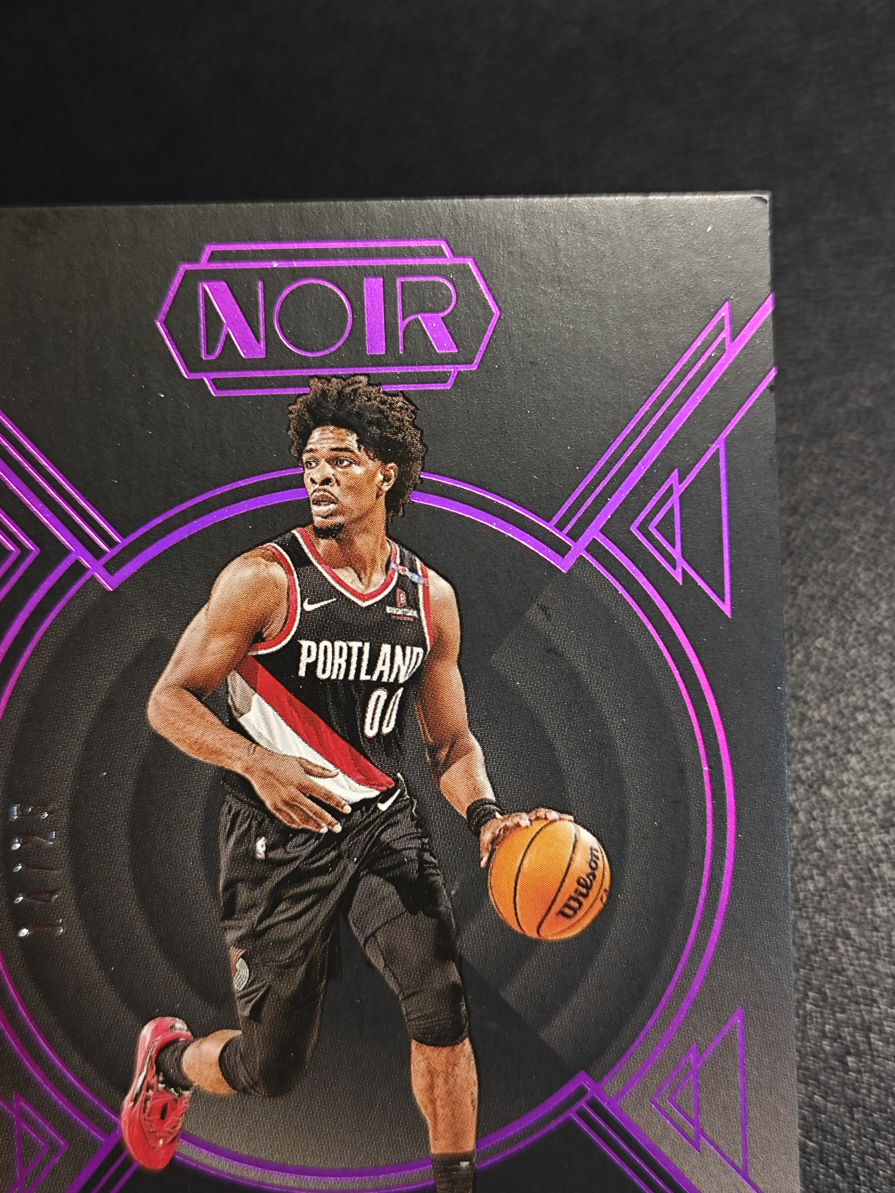 【KAKA】2024-25 Panini Noir Scoot Henderson 诺尔 开拓者 斯库特 亨德森 25编 紫平行 轻印如图 景艺