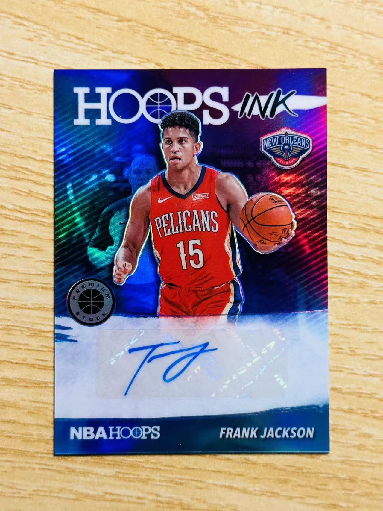 2019-20 Panini NBA Hoops Frank Jackson 嘿嘿代卖 弗兰克 杰克逊 新秀 RC 签字 鹈鹕 收藏必备