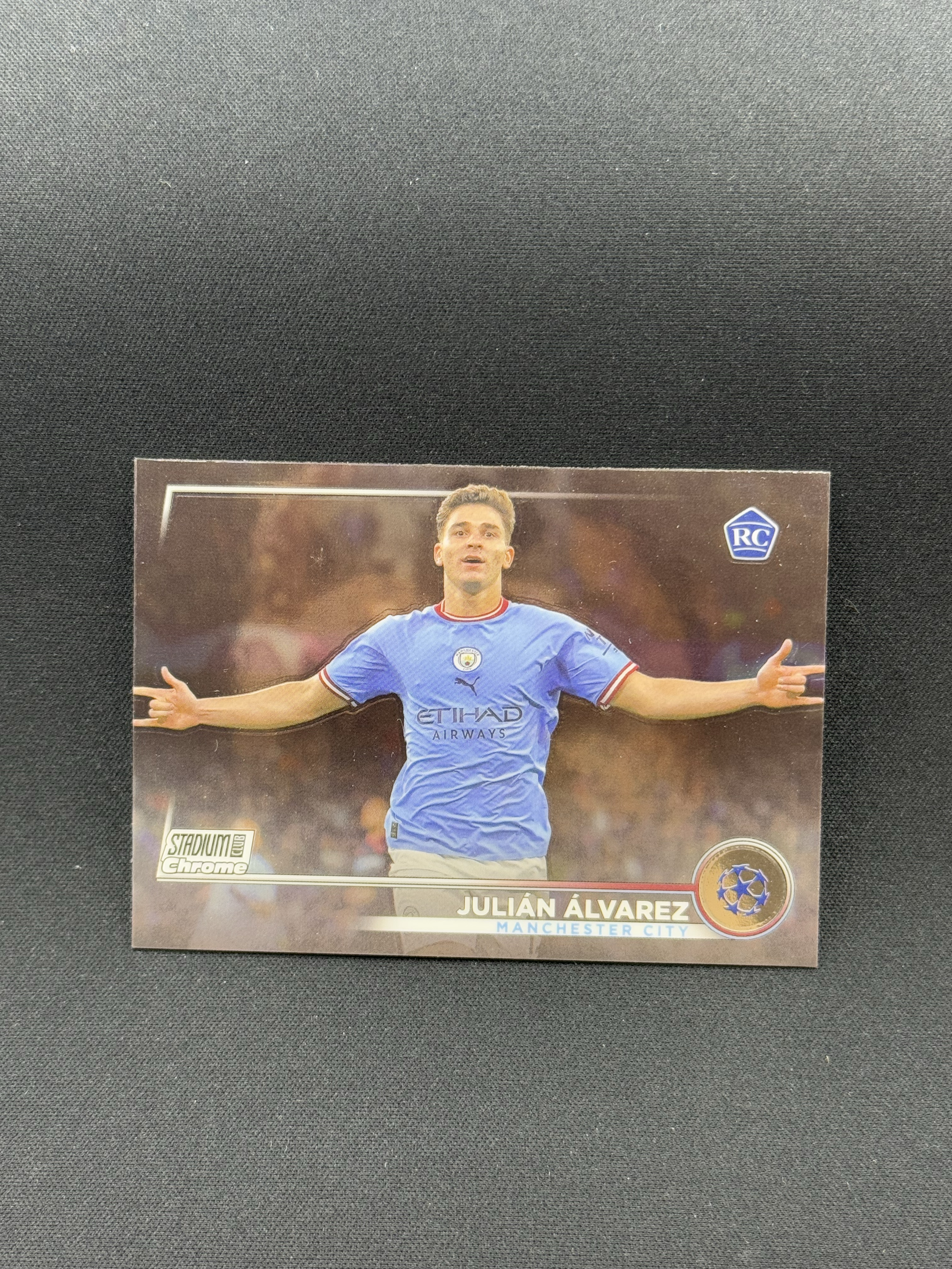 2022-23 Topps Stadium Club Julián Álvarez RC 【小贝代拍】欧冠 竞技场 曼城 新秀 阿尔瓦雷斯 base 卡品如图 拍前看描述 XNP
