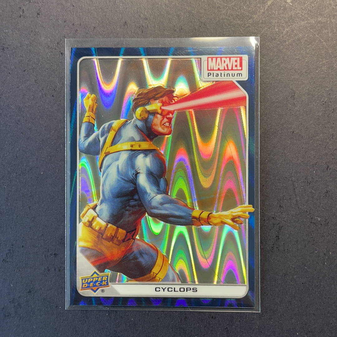 2025 Upper Deck Marvel (MCU) Platinum白金 镭射眼 base青波纹折射799编 序号60 2024 UD漫威漫画铂金系列 UD折射元年绝版系列 粉条代拍