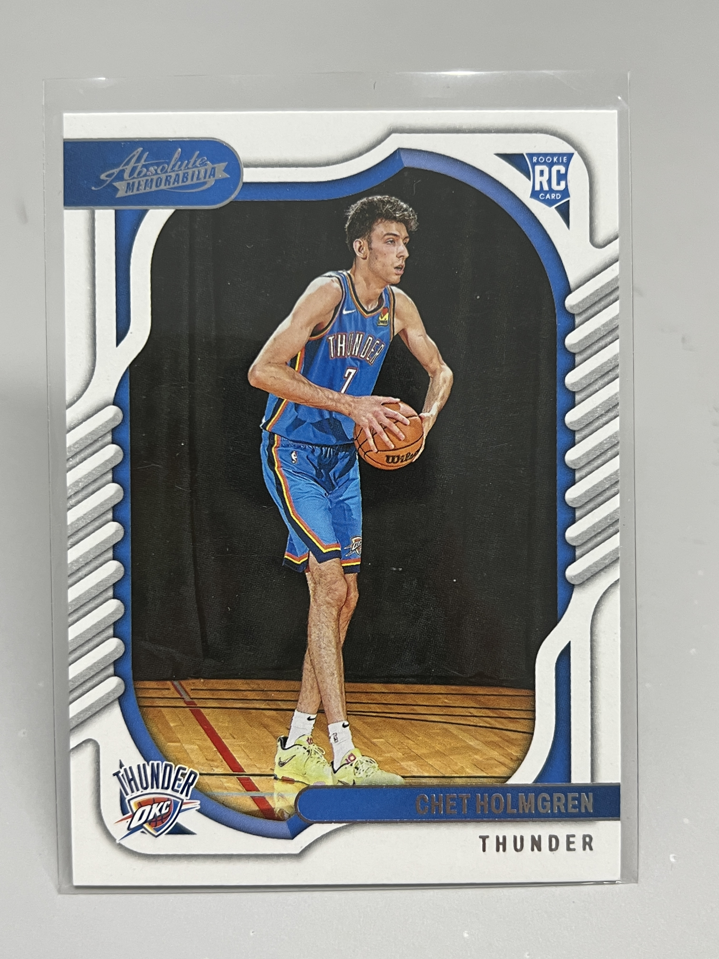 2022-23 Panini Chronicles Chet Holmgren RC 【挂机拍卖】帕尼尼 编年史 霍姆格伦 新秀 雷霆 #102 银标 收藏 投资 卡品如图