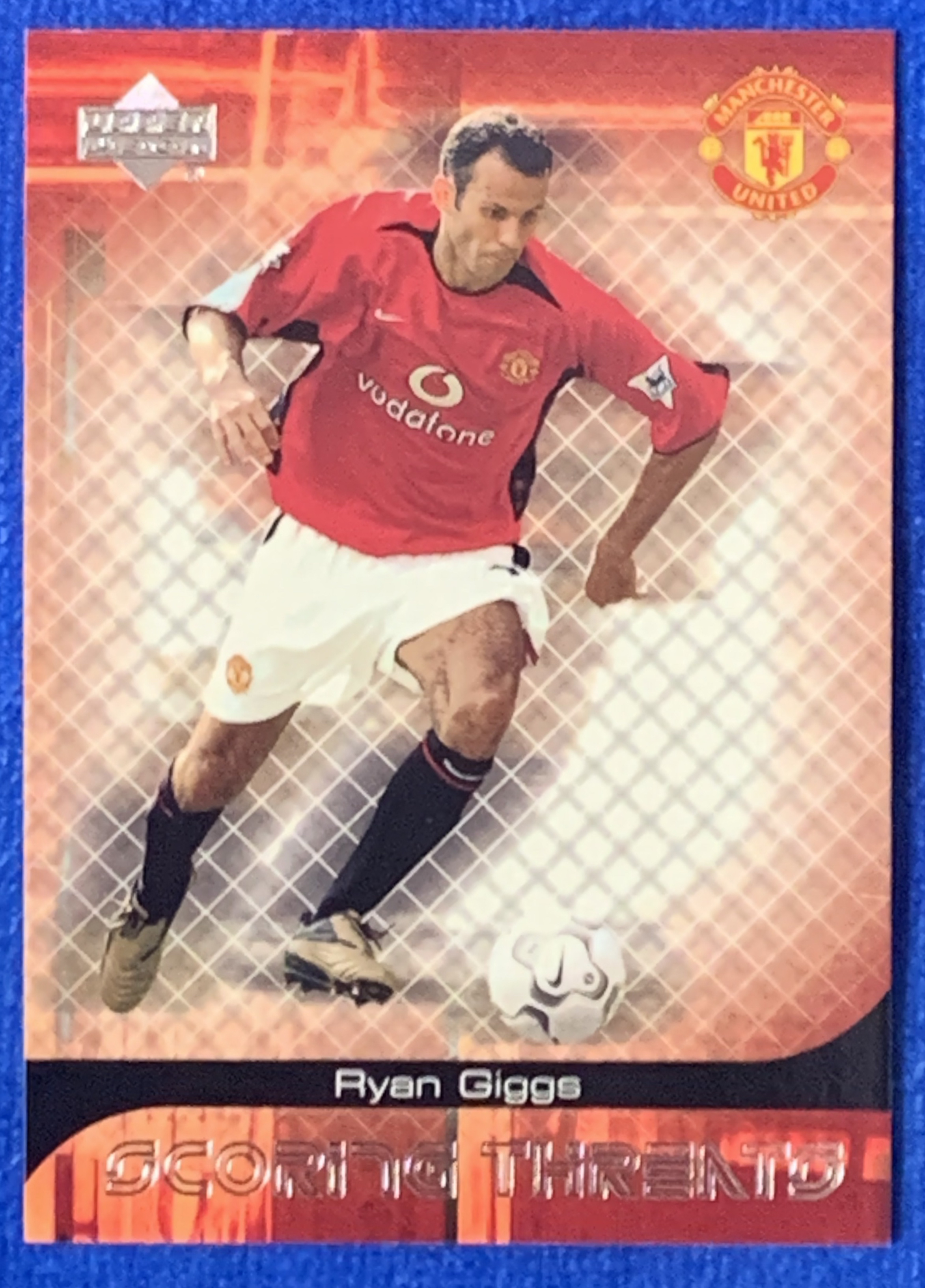 2002 Upper Deck Manchester United Ryan Giggs 亚德得分能力特卡 曼联 吉格斯 92班 英超欧冠冠军 足总杯经典进球 威尔士Wales 不保卡品ebay有价