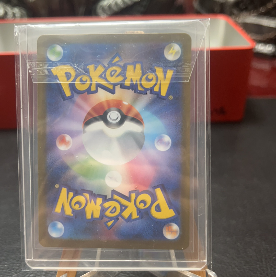 【SY代卖sy0199-可累积-瑕疵看图】2024 Pokemon TCG 太晶盛典ex 桃歹郎ex ja 219/187 SAR