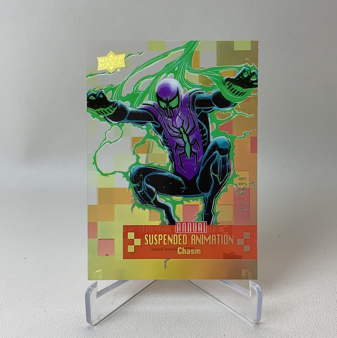 【弈卡代拍】2023 Upper Deck Marvel 漫威 ANNUAL 2022-23年度年鉴 胶片特卡 折射 Chasm 裂隙 本·莱利 305/699编 品相如图 凑套必备 哈拉