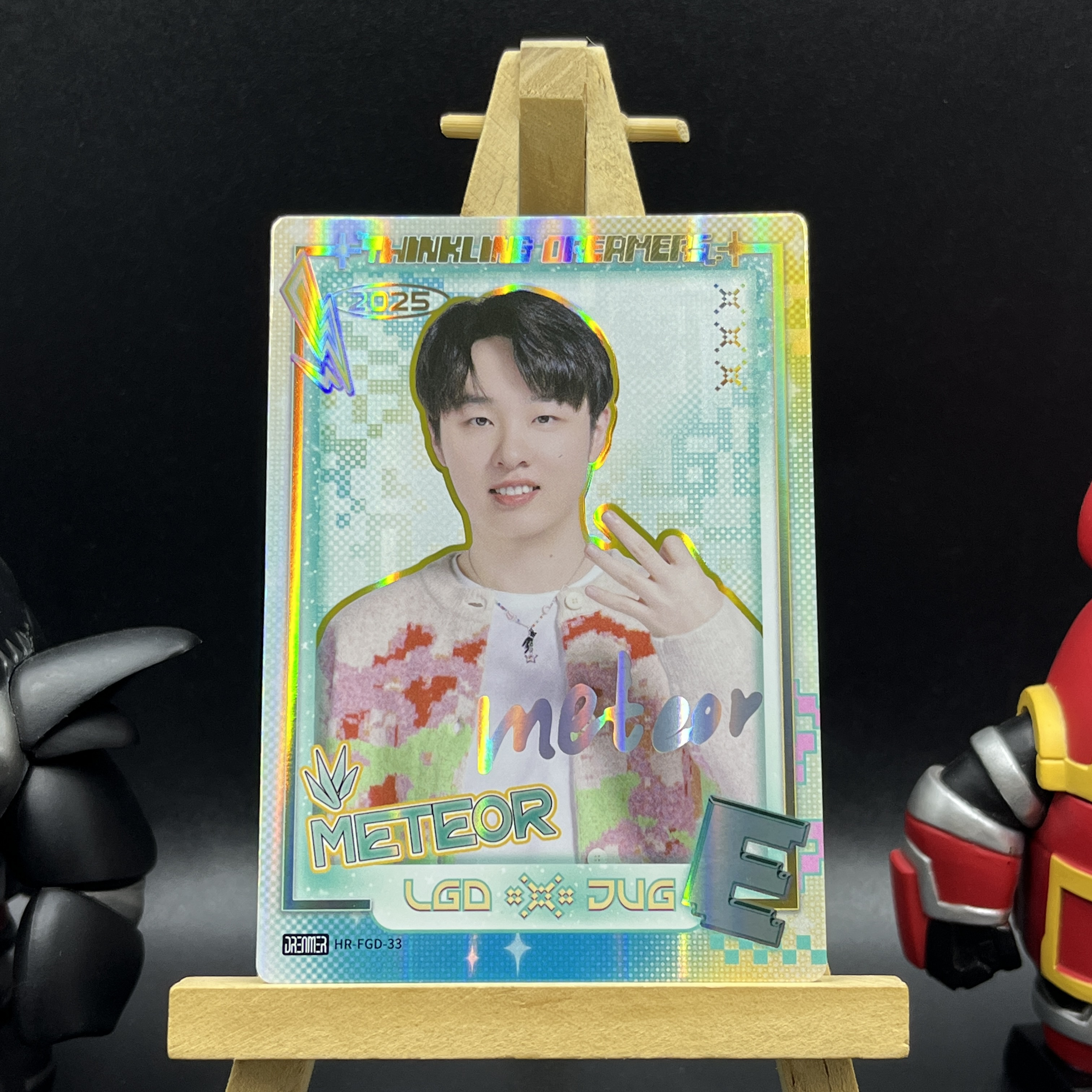 【KabuDa不累计】2025 Buffun 不凡玩品 英雄联盟 星火逐梦 LPL 选手卡 LGD Meteor 人生四格特卡 白