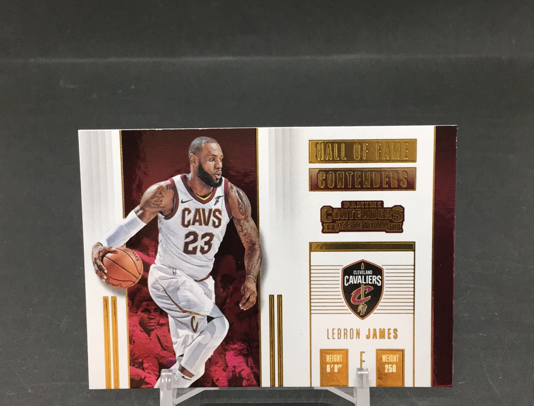 【DC拍卖】11.21 PANINI 球票系列 横版特卡 经典老特 实卡美如画 03白金一代领军人物 现今联盟第一人 LBJ 皇帝 勒布朗 詹姆斯