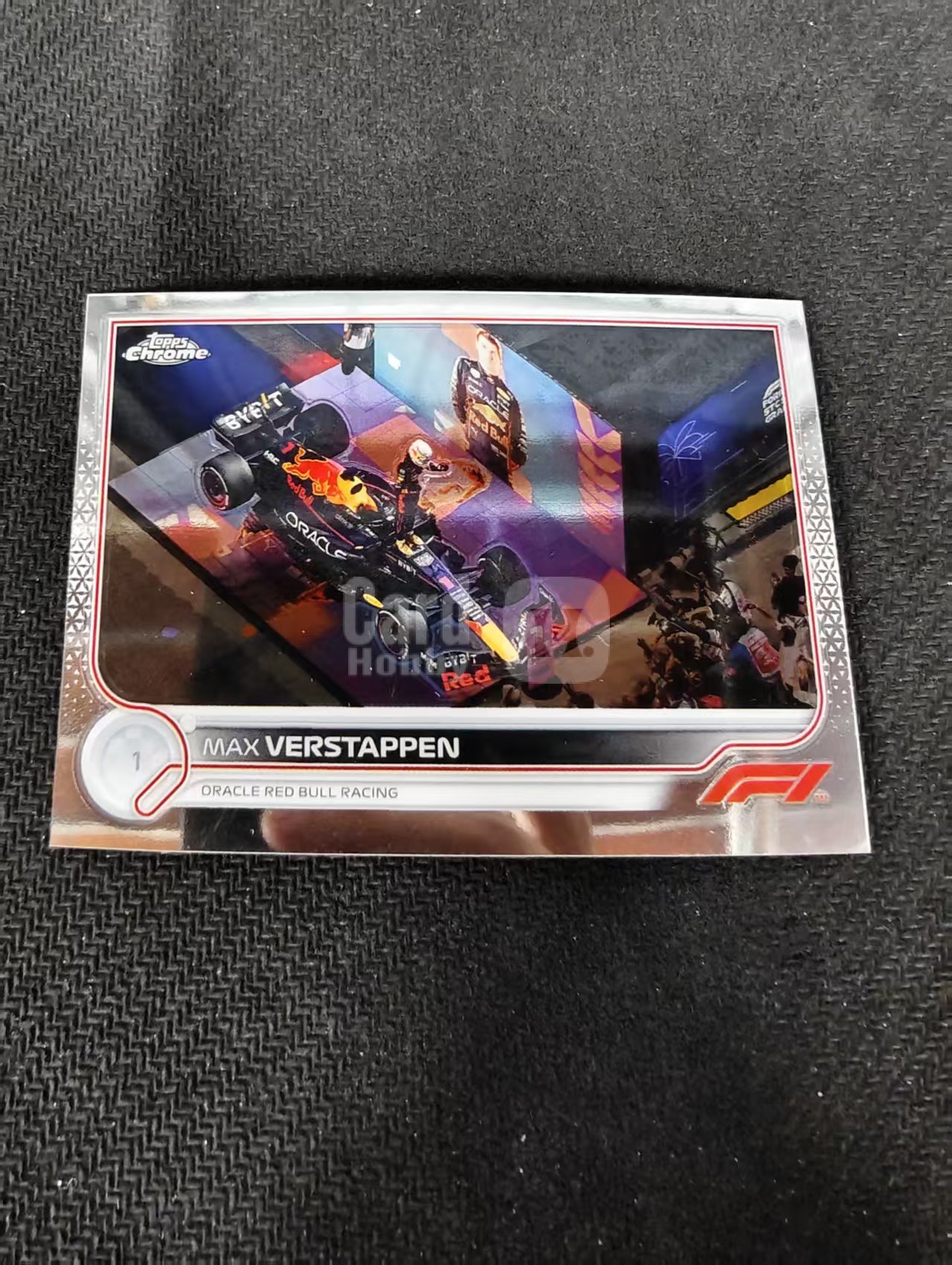 2022 Topps Chrome F1 Max Verstappen 维斯塔潘 红牛 划痕 边角瑕疵 #3
