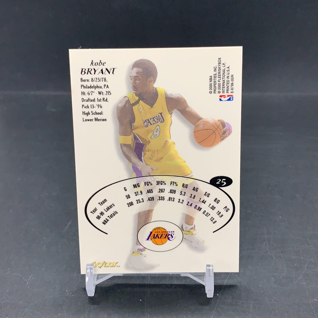 【DC拍卖】11.20. CR7 SKYBOX E-X 经典正反编原型卡 实卡美如画 kobe 名人堂传奇巨星 湖人王朝领军人物 黑曼巴 科比 布莱恩特