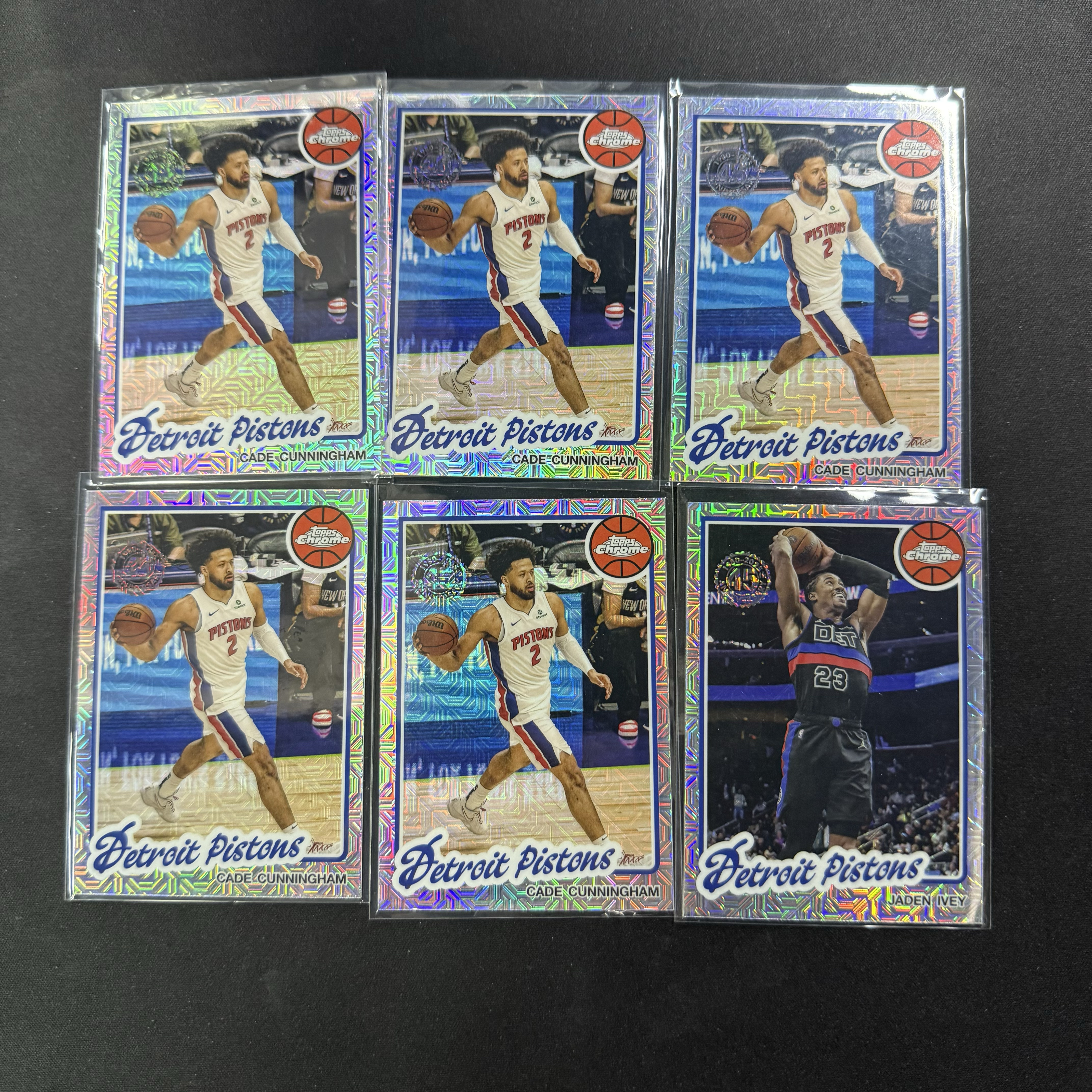 2025-26 Topps Flagship Cade Cunningham 【SC拍卖】坎宁安 康宁汉姆 艾维 复古 mojo 折射 lot 收藏必备(tingcz)